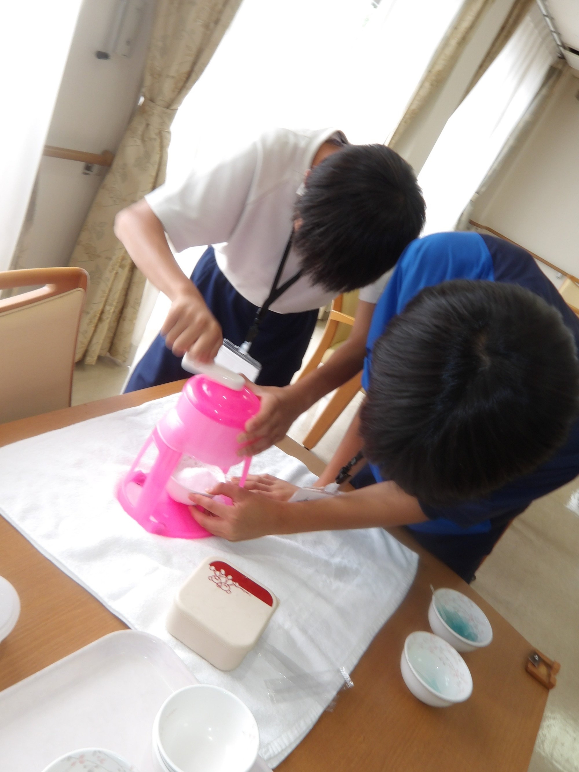 かき氷-1　ニチイホーム東府中