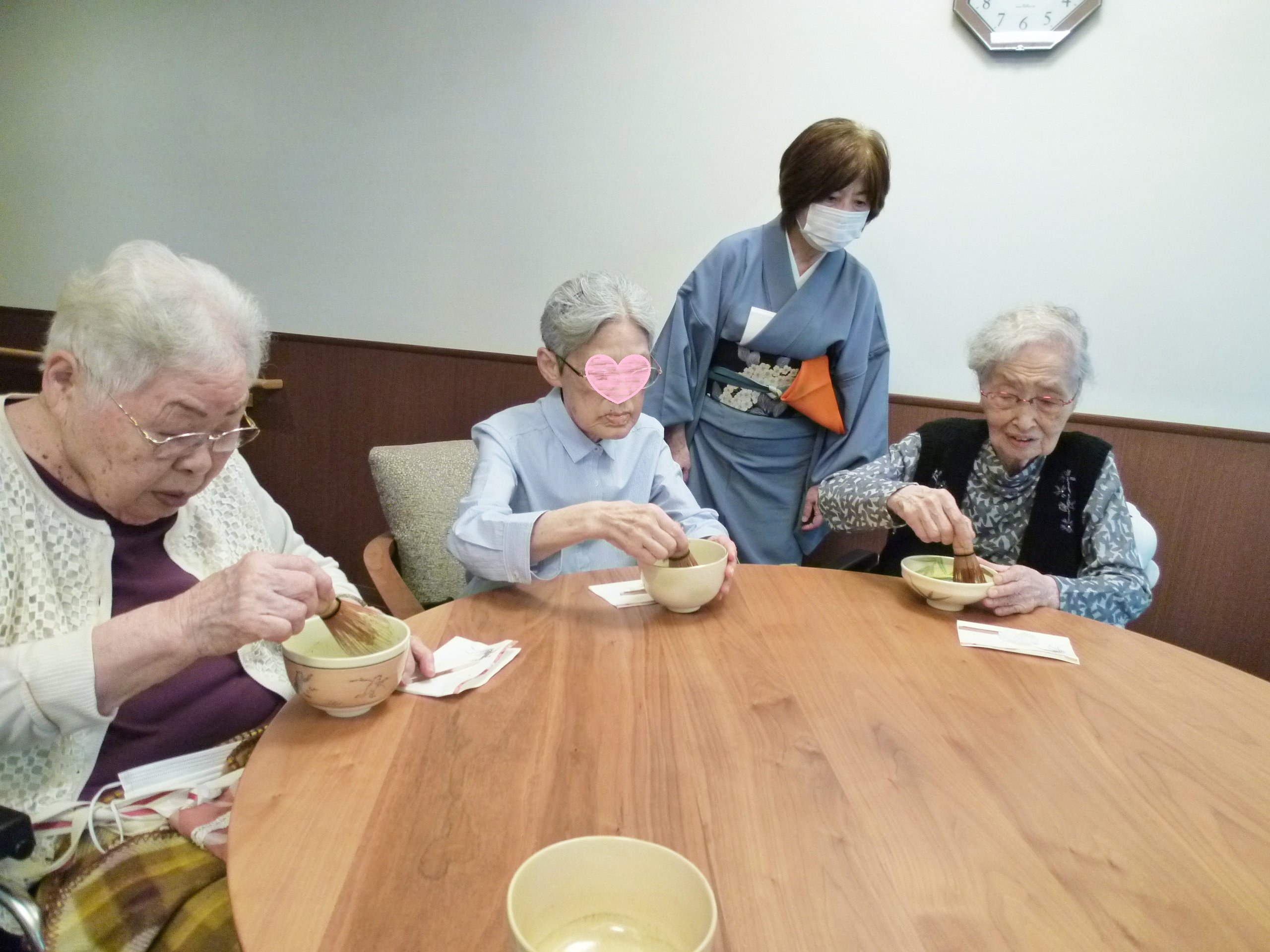 茶道体験-6　ニチイホーム東船橋