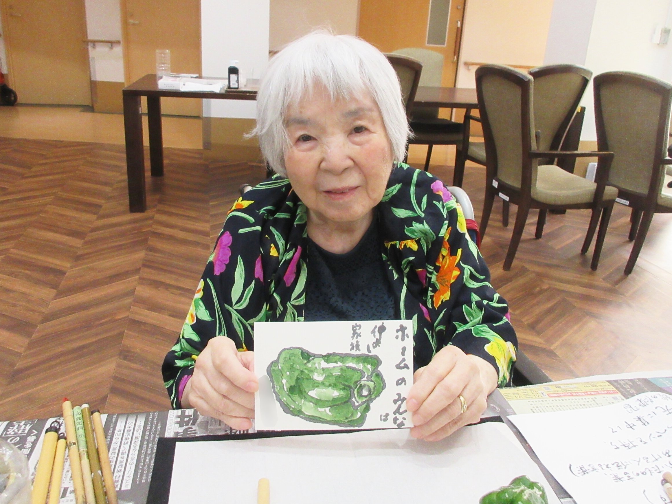 絵手紙の会-4　ニチイホーム国立