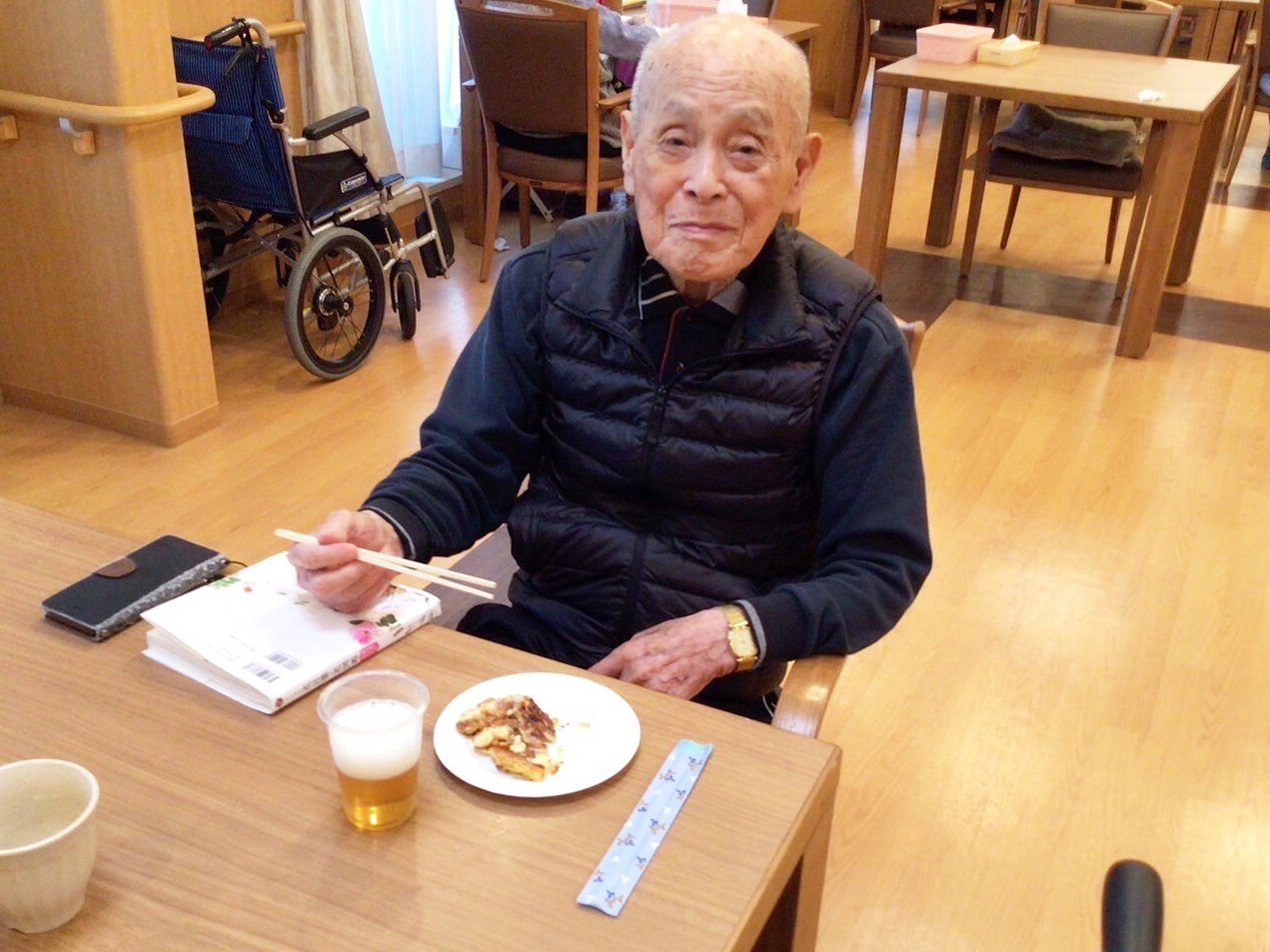 父の日＆めじろ食堂-1　ニチイホーム目白