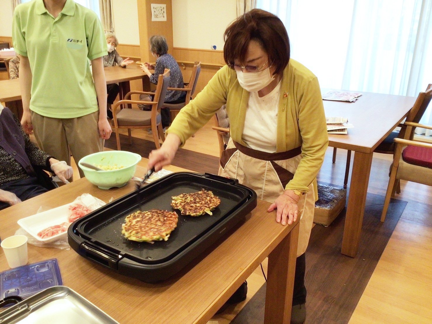 父の日＆めじろ食堂-2　ニチイホーム目白