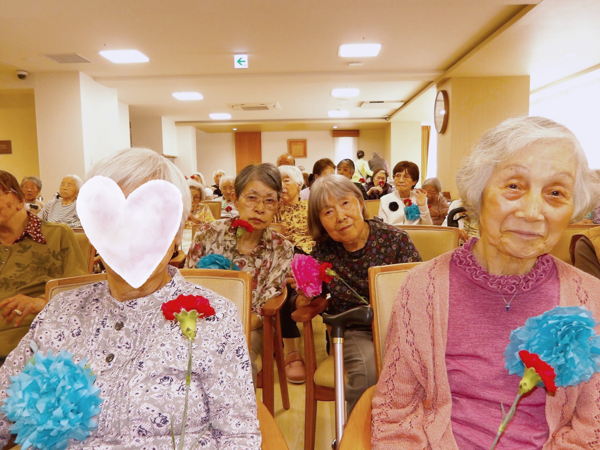 母の日-1　ニチイホーム南大井