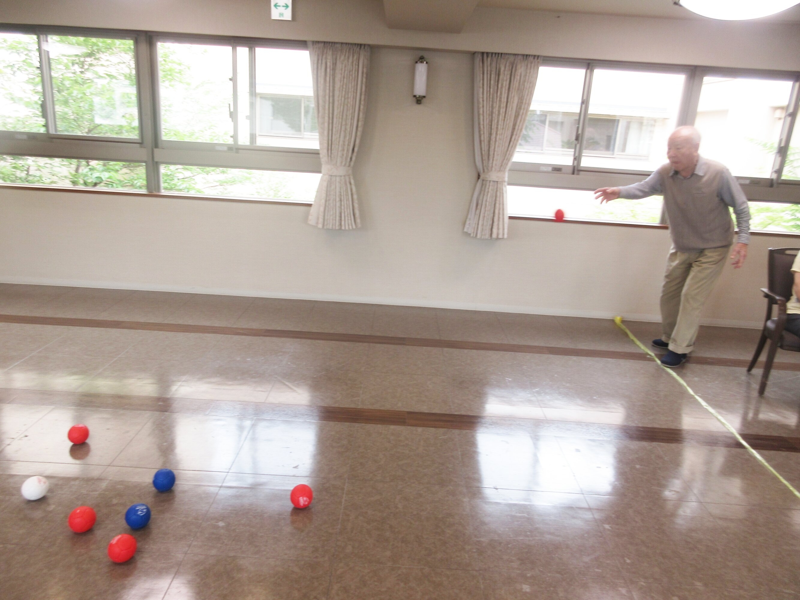 地域交流～ボッチャ大会～-4　ニチイホーム用賀