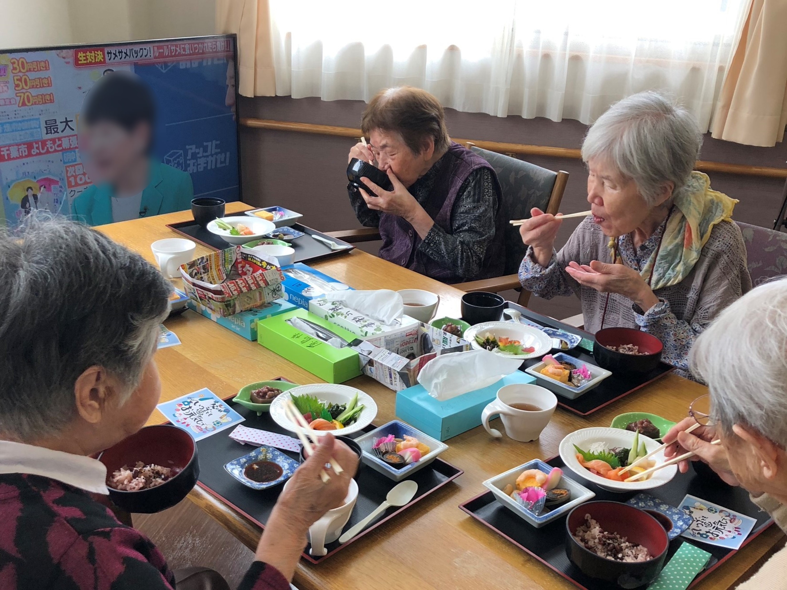 ニチイメゾン岐阜六条父の日のお祝い20250617１