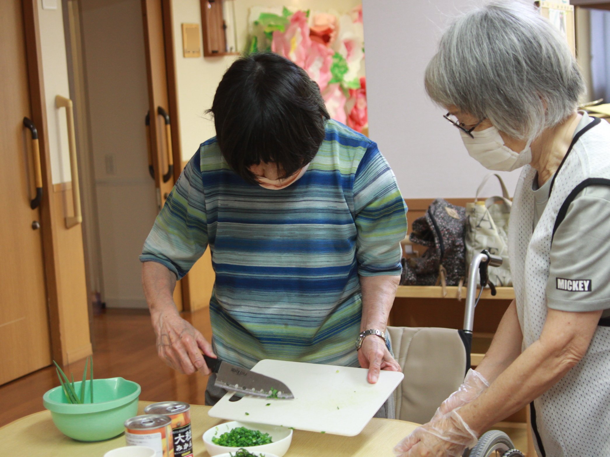 流しそうめん-4　ニチイホーム海老名