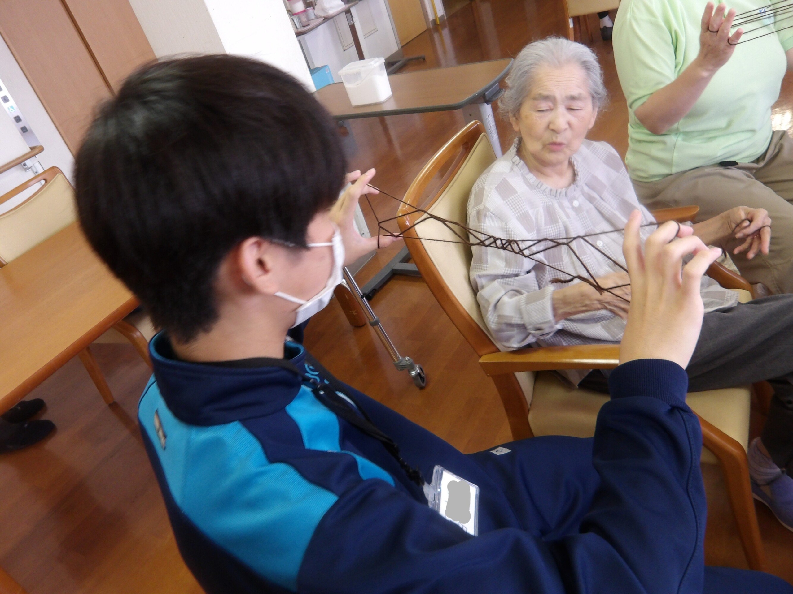 中学生職業体験-2　ニチイホーム東府中