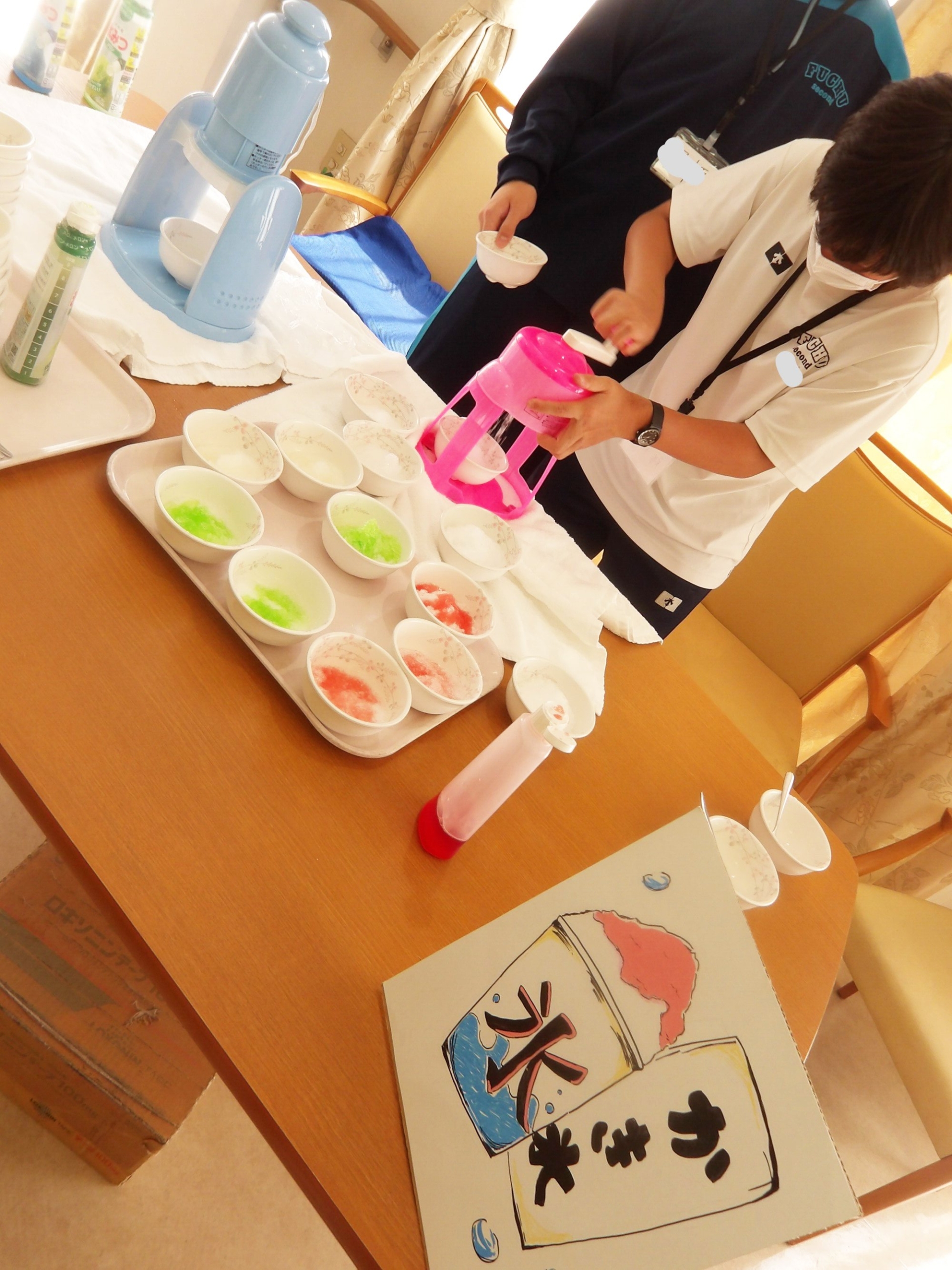 大人気！かき氷-1　ニチイホーム東府中