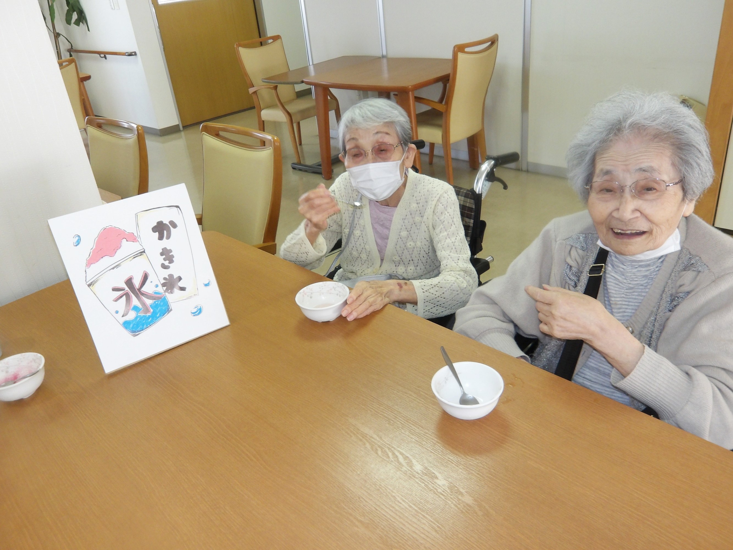大人気！かき氷-4　ニチイホーム東府中