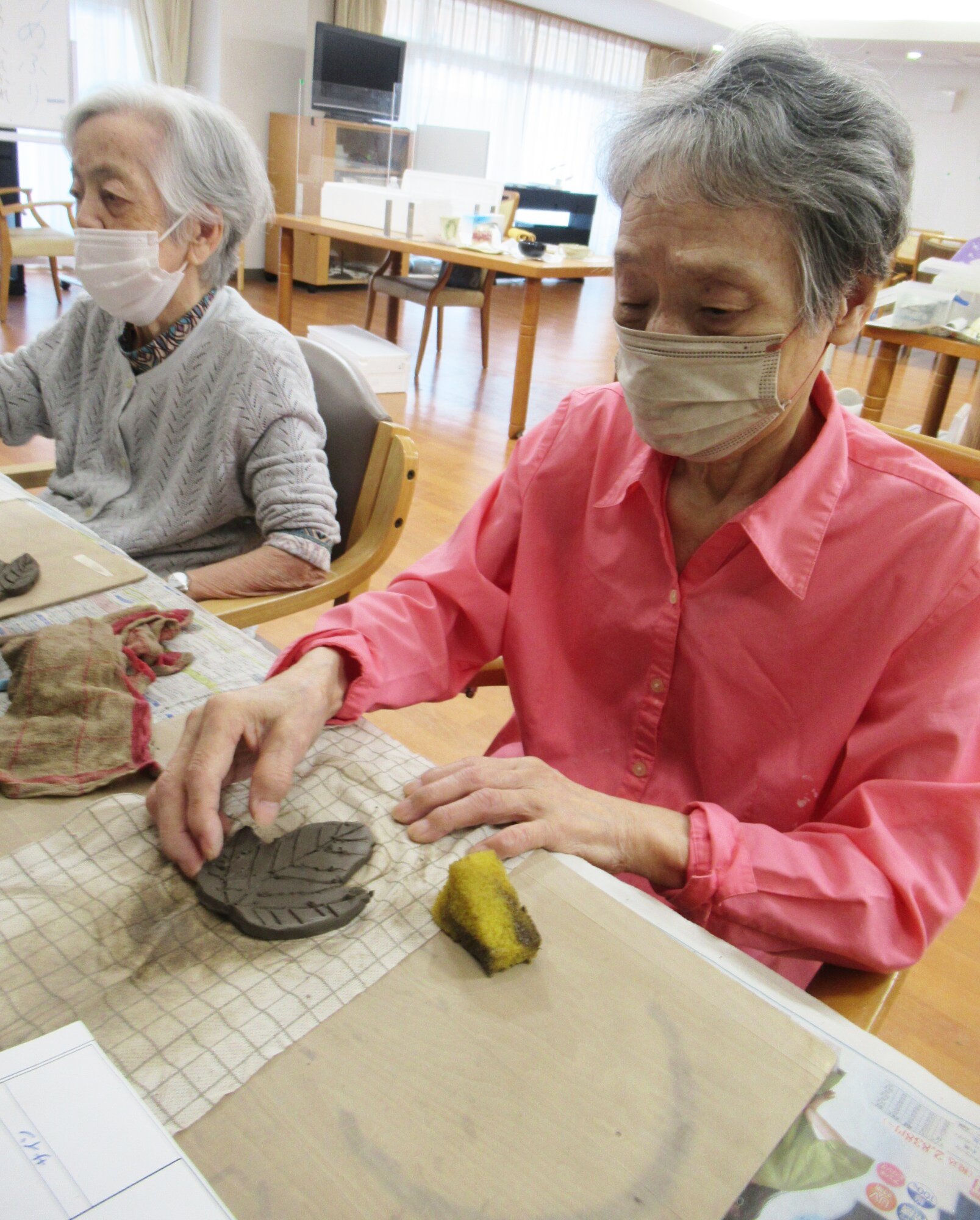 毎月恒例 陶芸サークル-3　ニチイホーム柿生