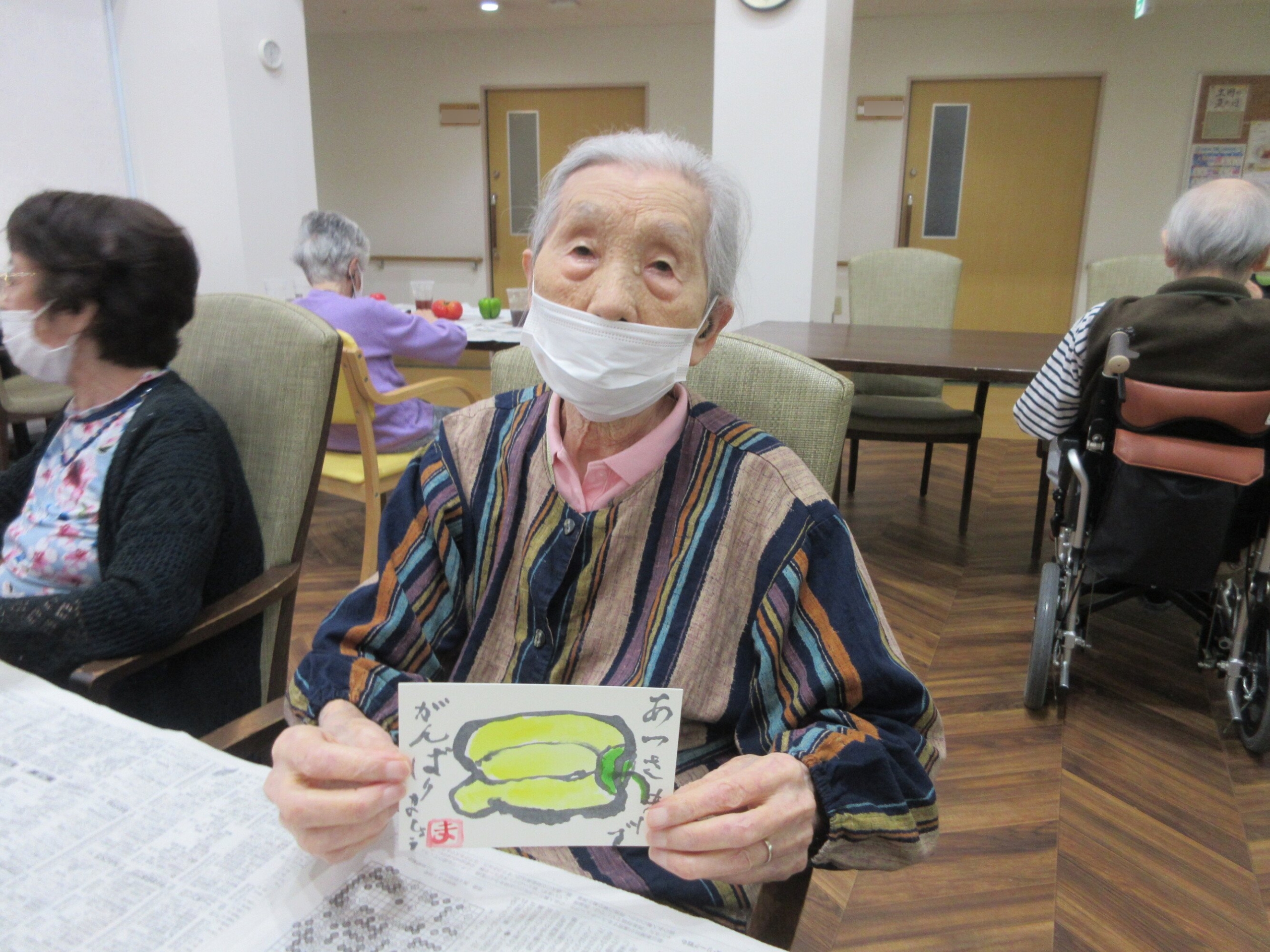 絵手紙の会-3　ニチイホーム国立