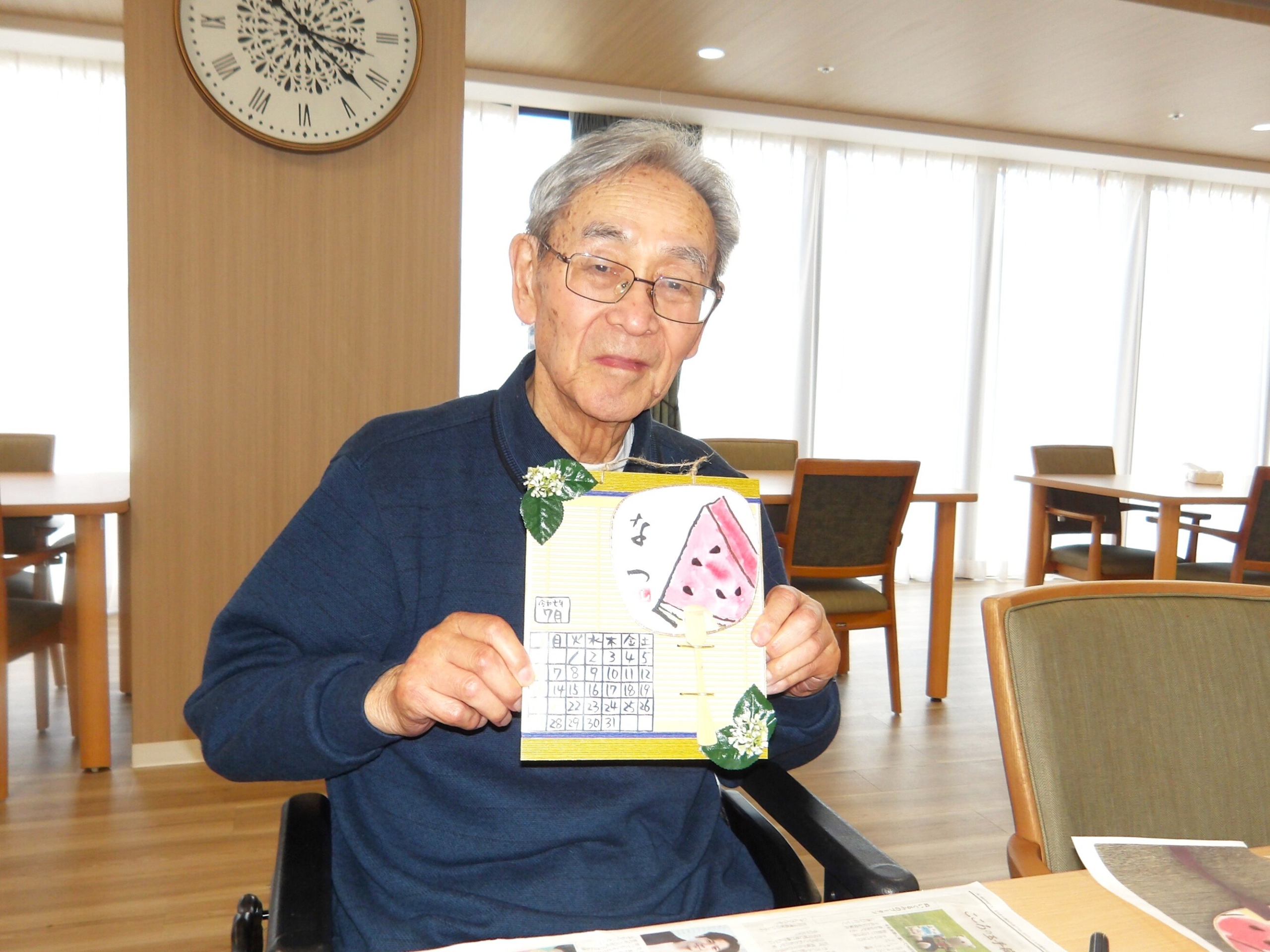 絵手紙づくり-4　ニチイホーム南大井