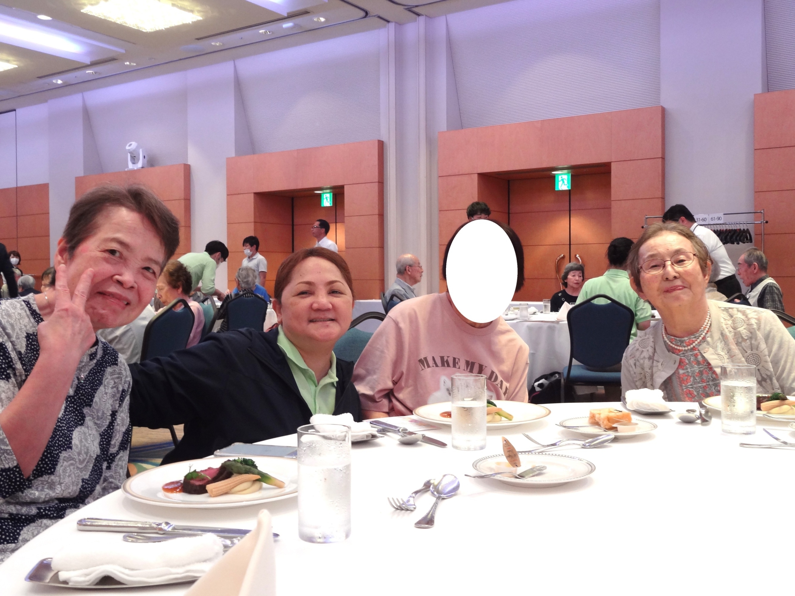 ランチショーへ行って来ました！-3　ニチイホーム鷺沼南