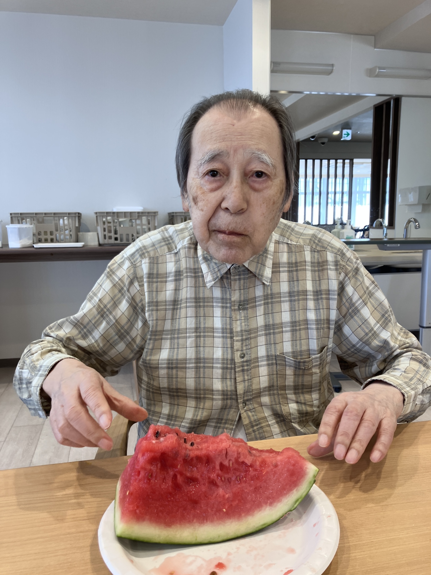 すいかパーティー-3　ニチイホーム杉並松庵