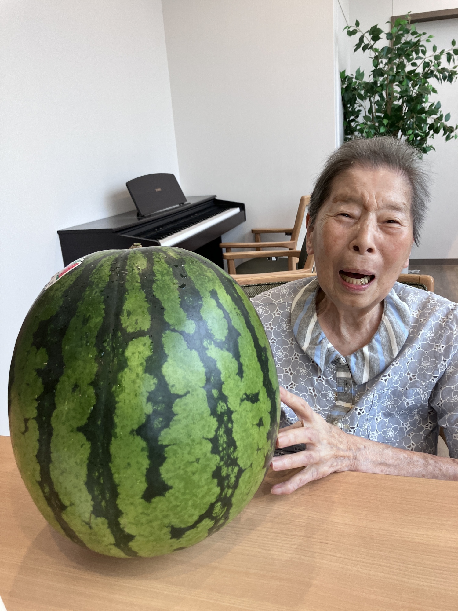 すいかパーティー-4　ニチイホーム杉並松庵
