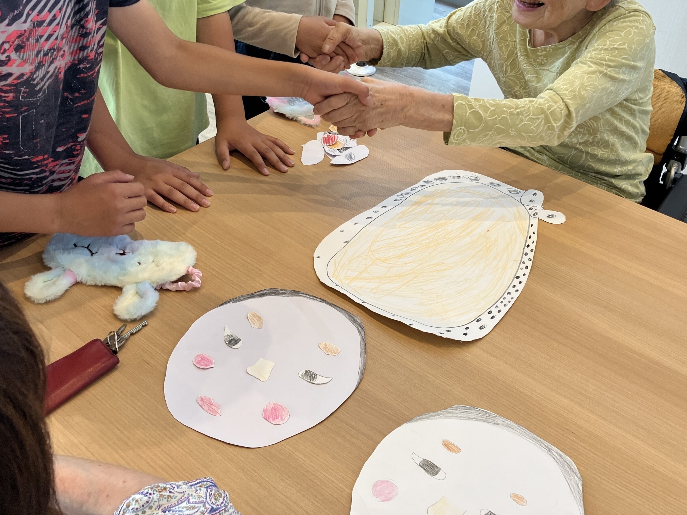 小学生の訪問-2　ニチイホーム杉並松庵