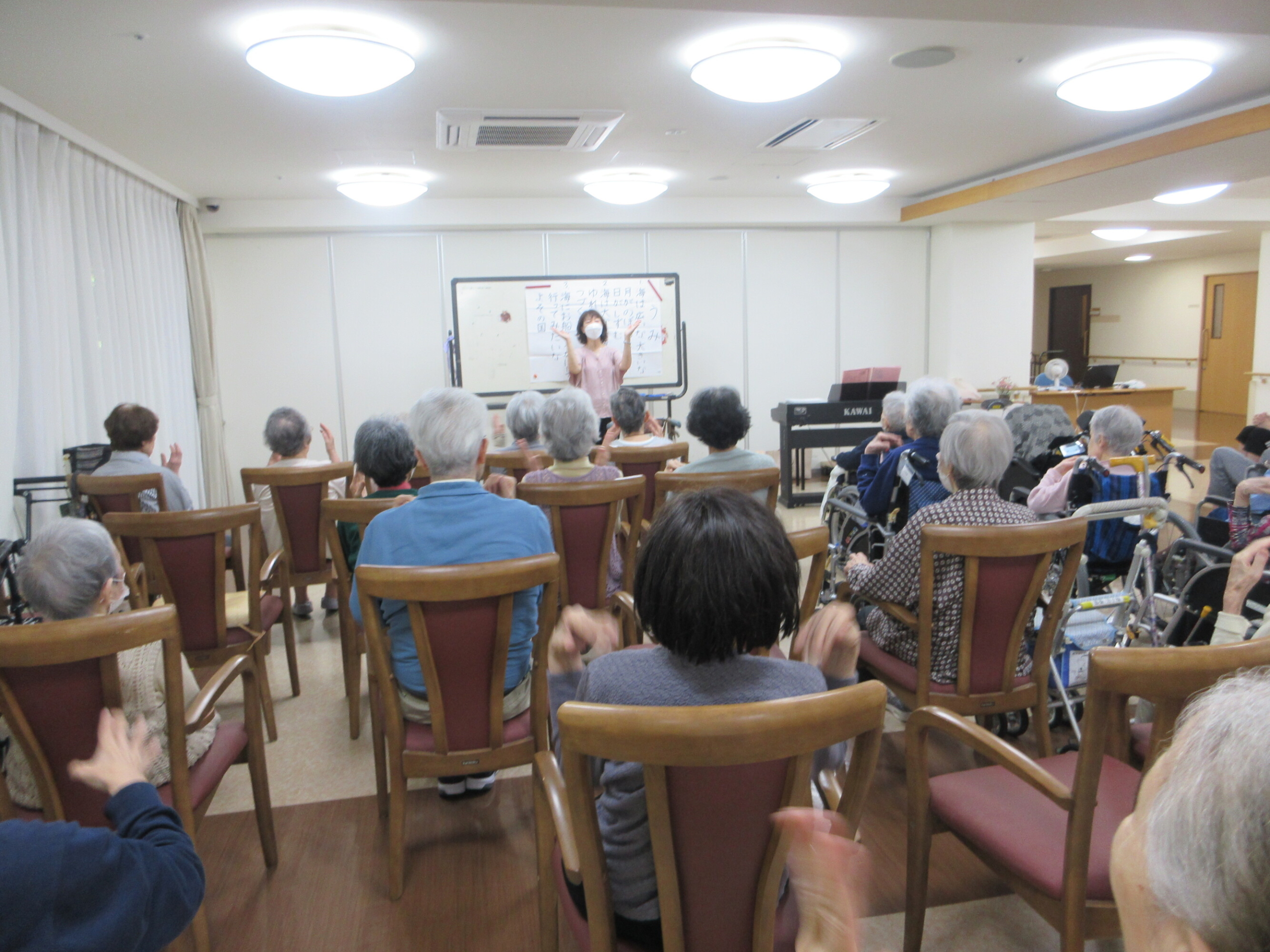 若返り音楽療法講座-2　ニチイホーム矢口