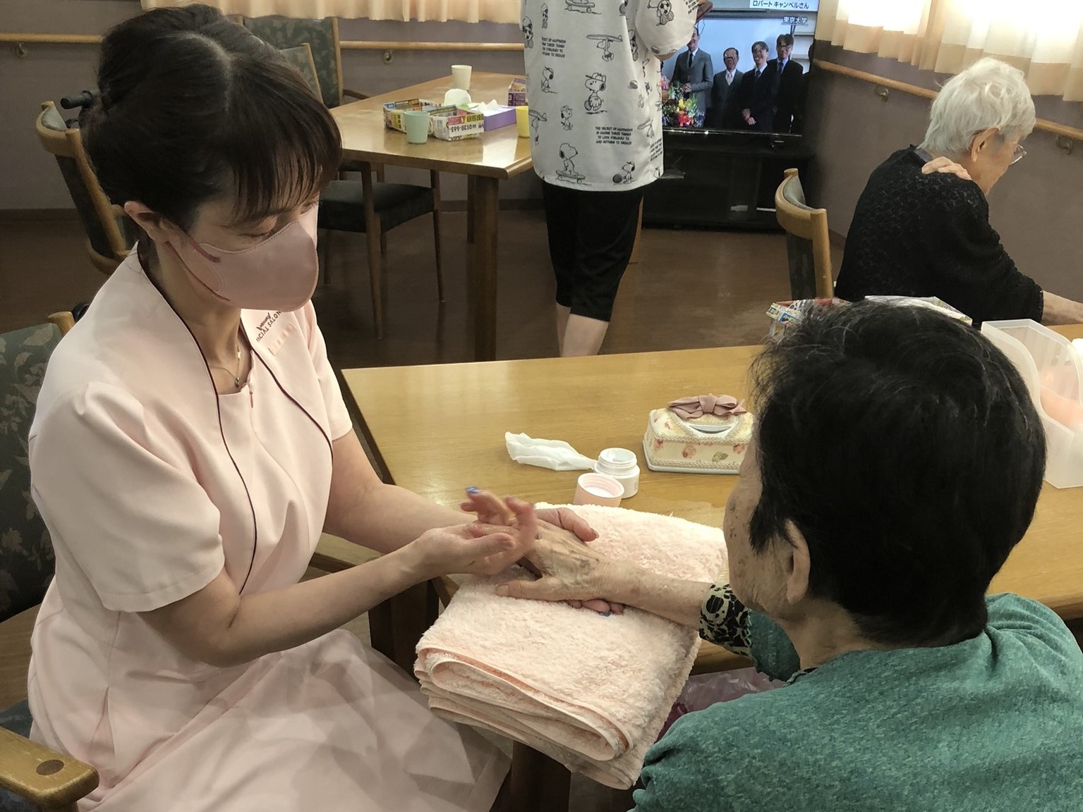 ニチイメゾン岐阜六条ハンドマッサージ20250724の写真１