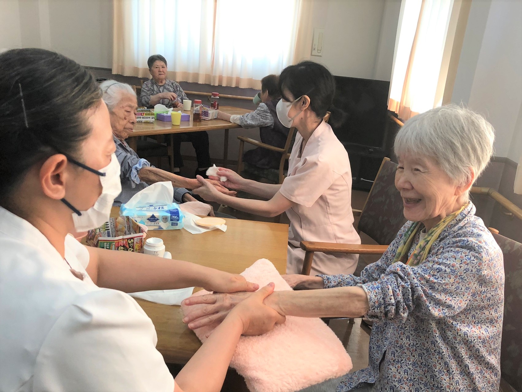 ニチイメゾン岐阜六条ハンドマッサージ20250724の写真３