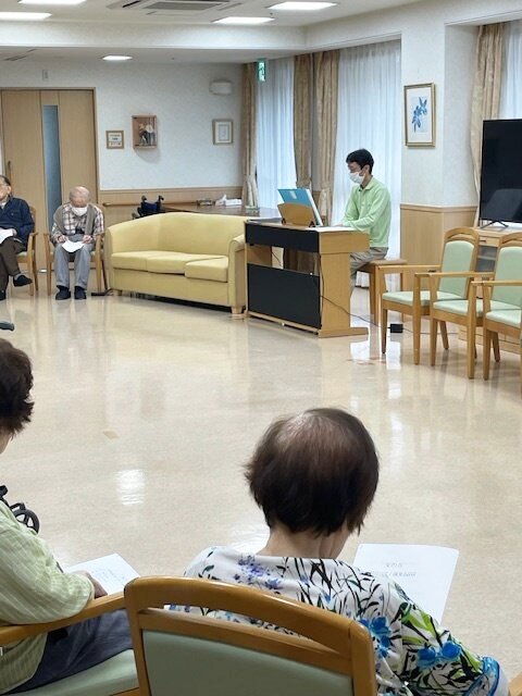 父の日-1　ニチイホームはるひ野Ⅱ番館