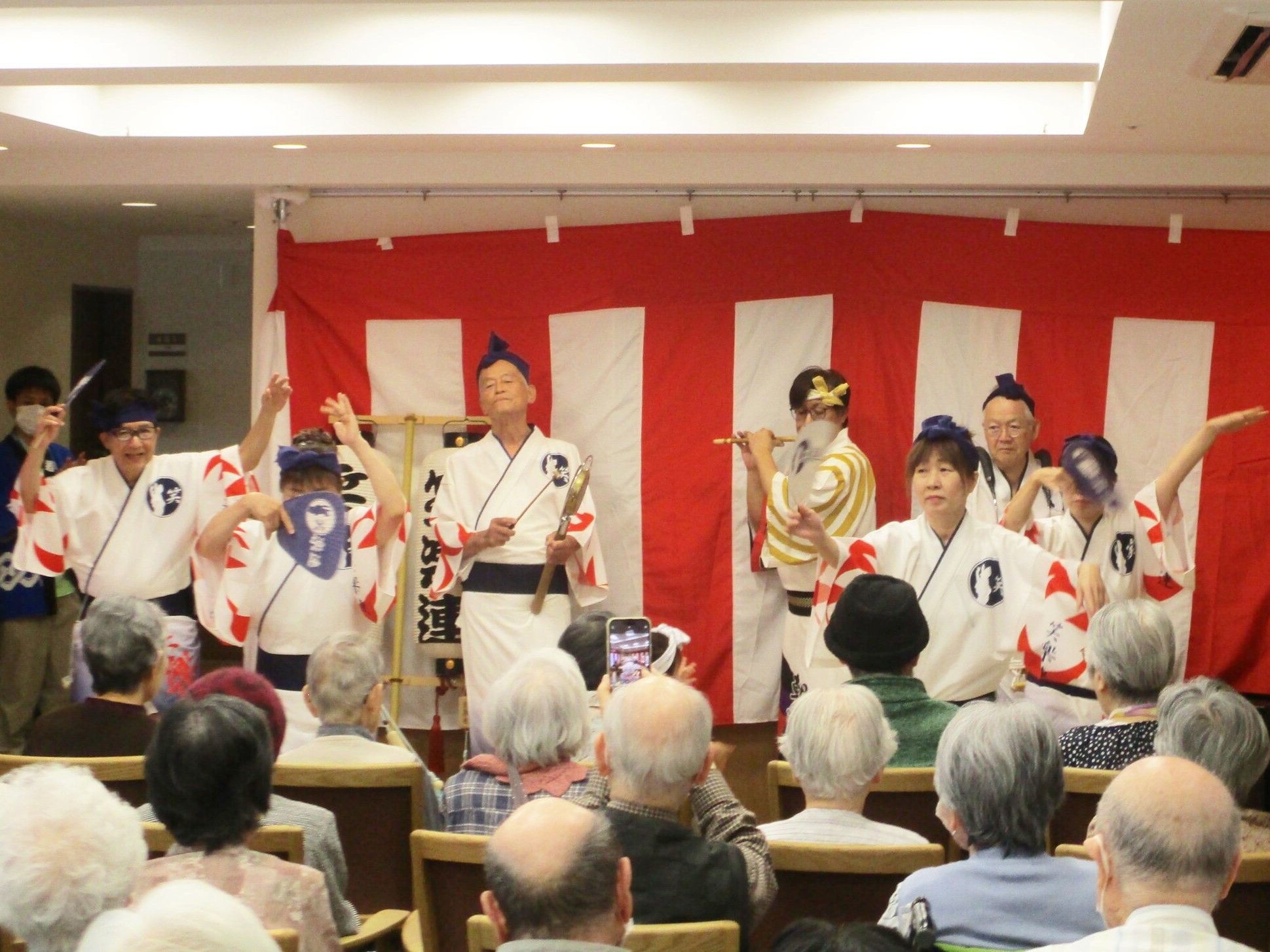 納涼祭②-1　ニチイホーム柏の葉