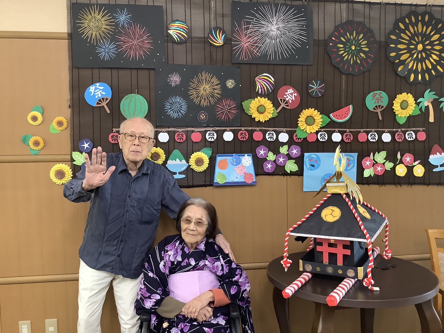 納涼祭-1　ニチイホーム江戸川