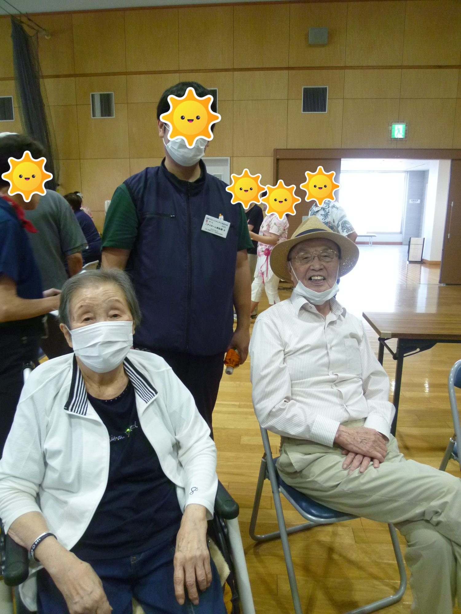 船橋市ボッチャ大会出場-5　ニチイホーム東船橋