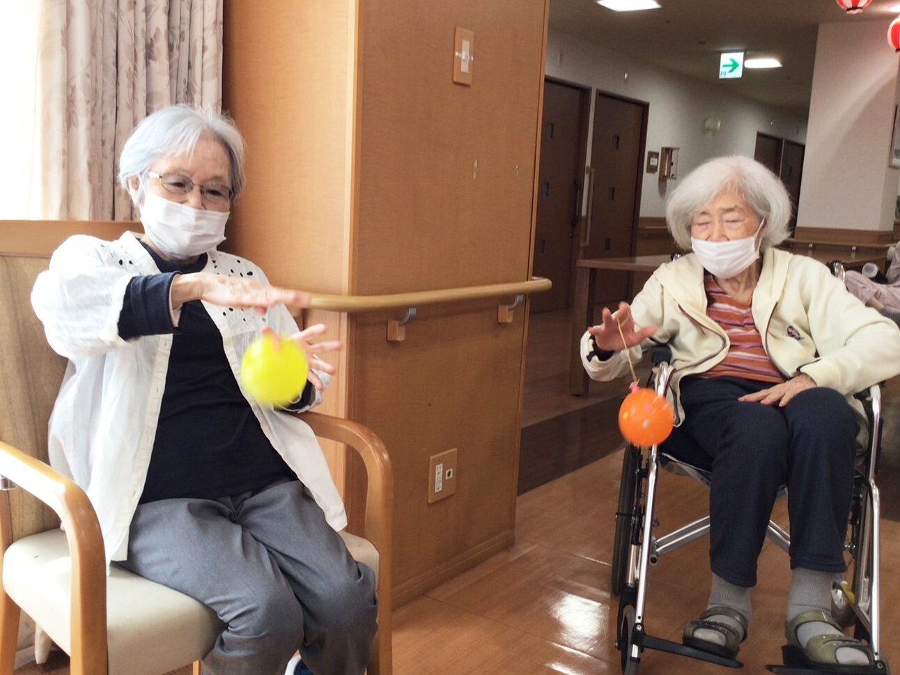 納涼祭の様子-3　ニチイホーム板橋徳丸