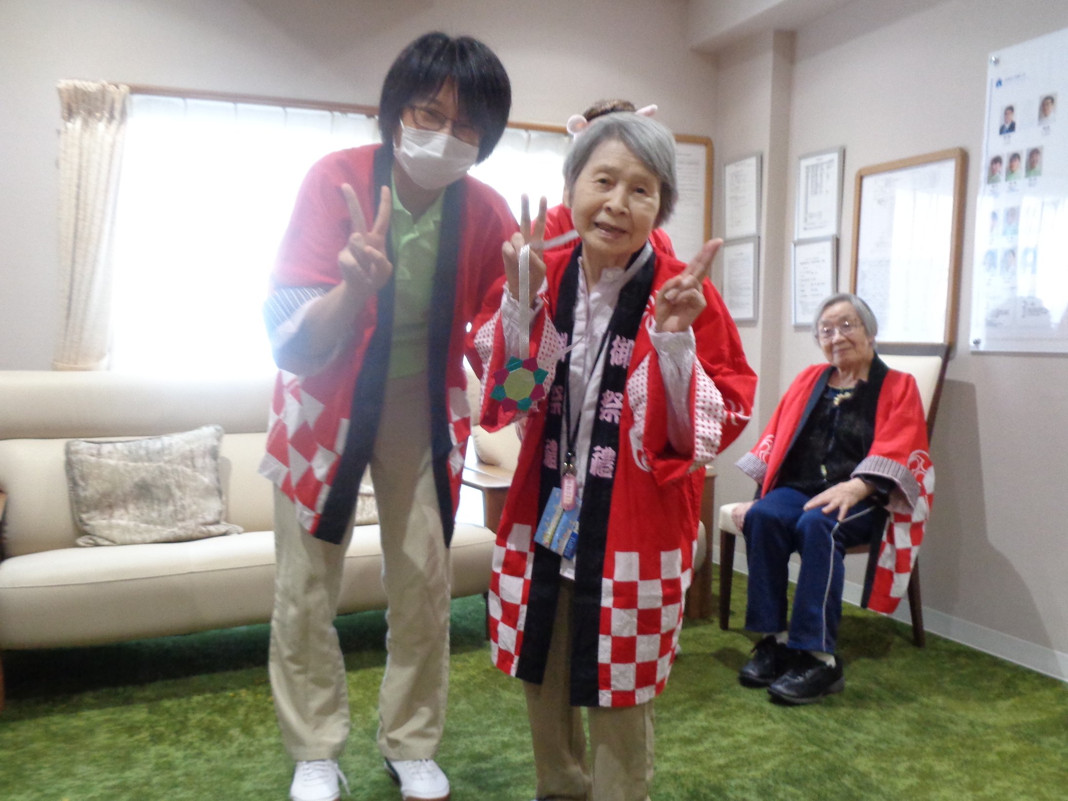 納涼祭！-1　ニチイホーム自由が丘