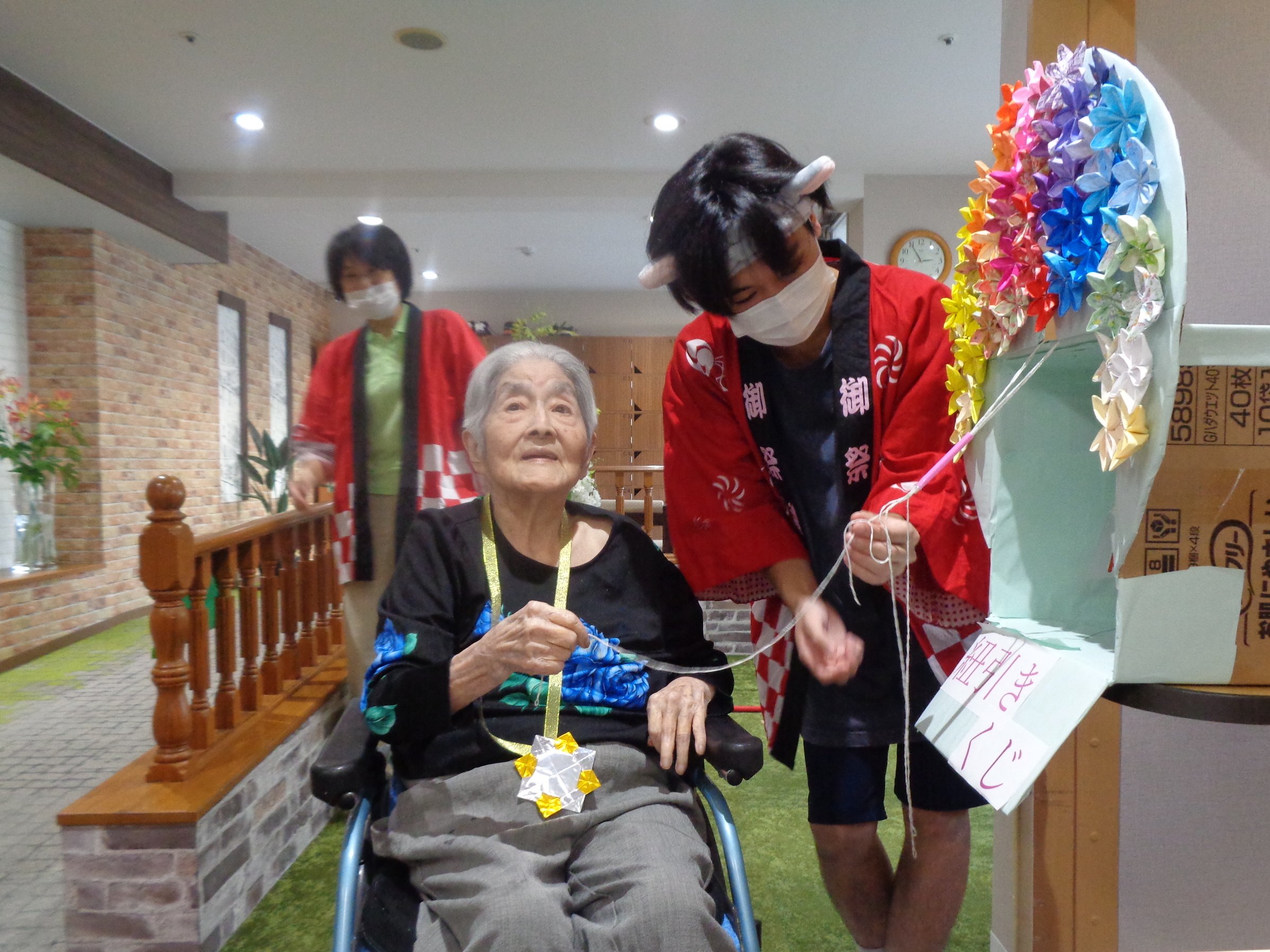 納涼祭！-3　ニチイホーム自由が丘