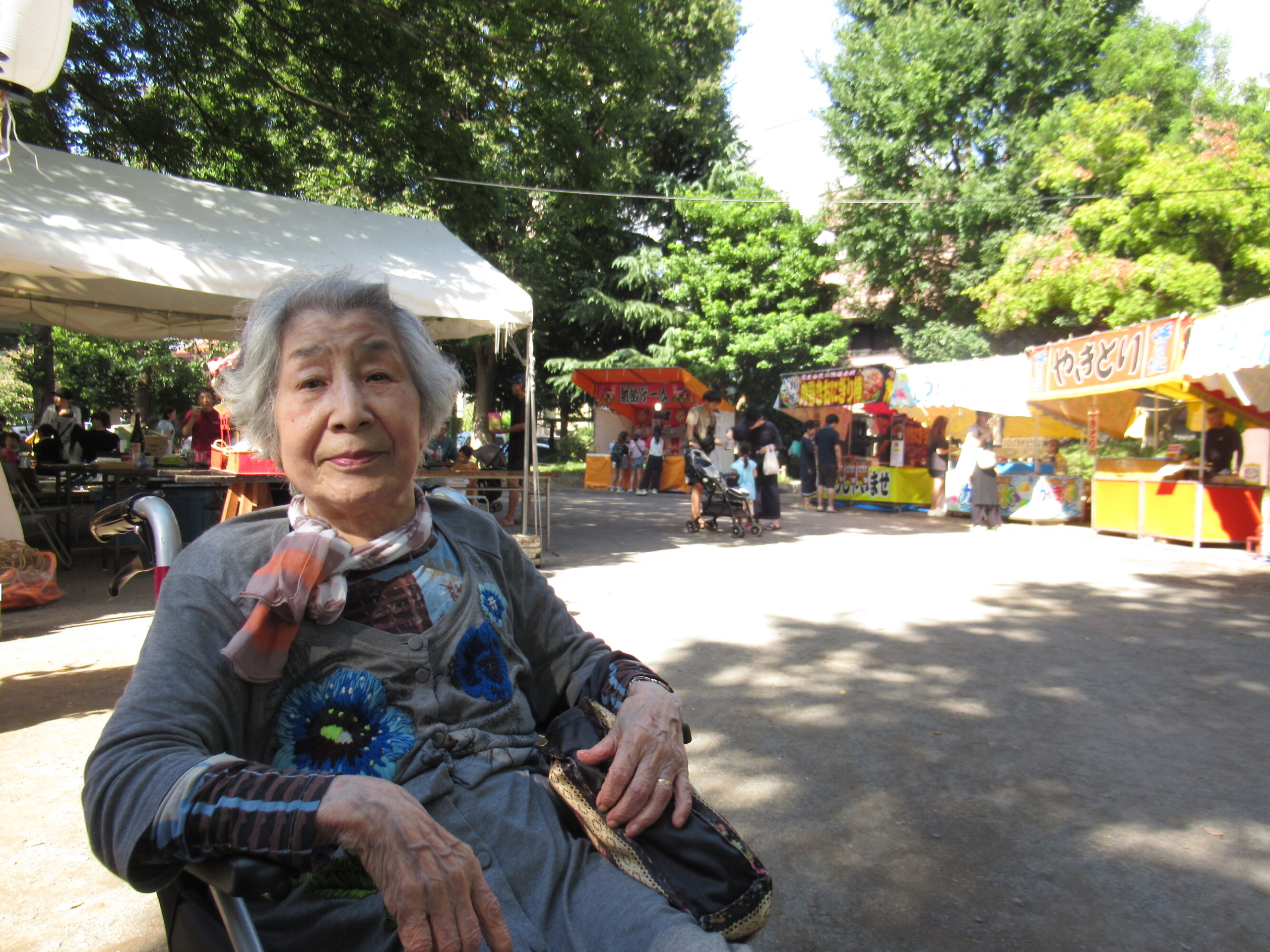 町内会のお祭りに行ってきました-2　ニチイホーム目白