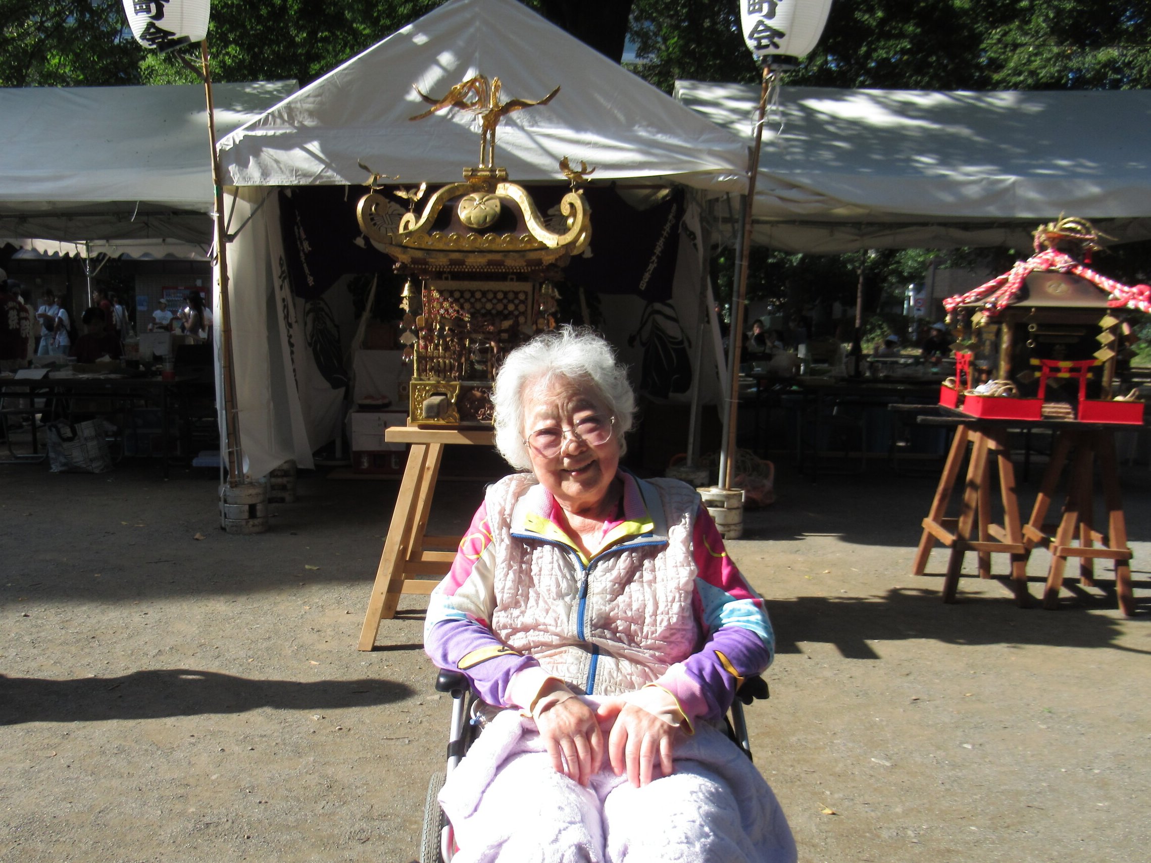 町内会のお祭りに行ってきました-3　ニチイホーム目白