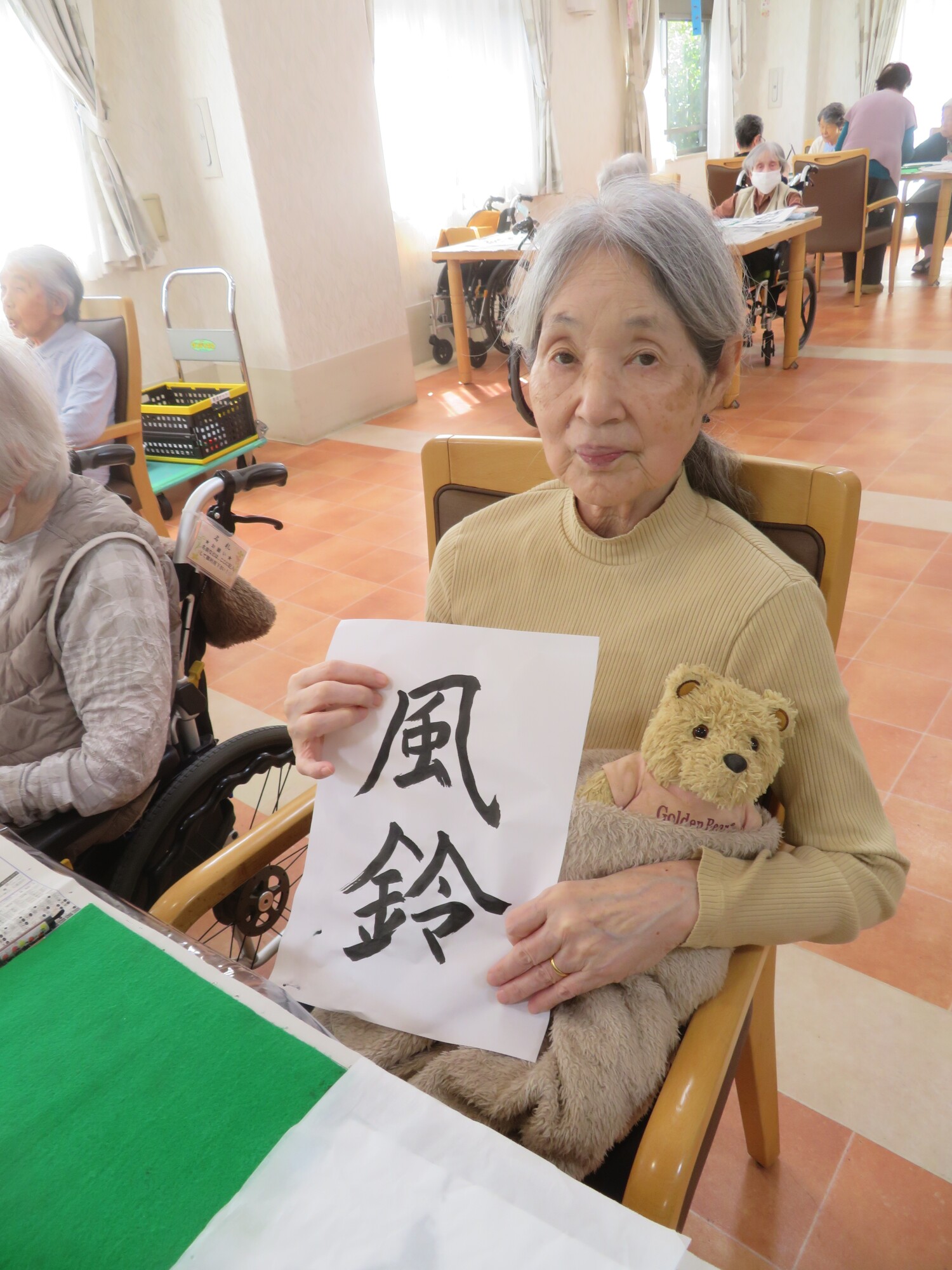 書道-1　ニチイホーム三鷹Ⅱ番館