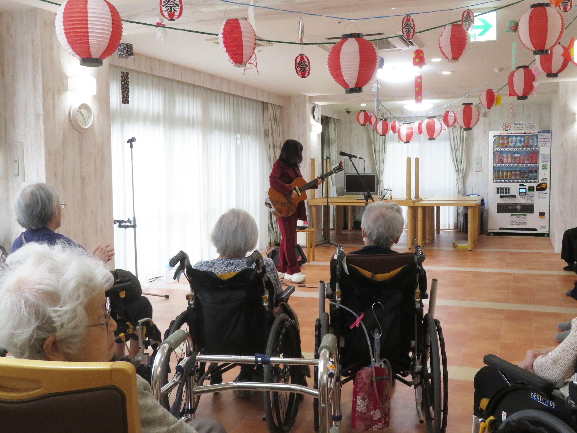 納涼祭-1　ニチイホーム三鷹Ⅱ番館