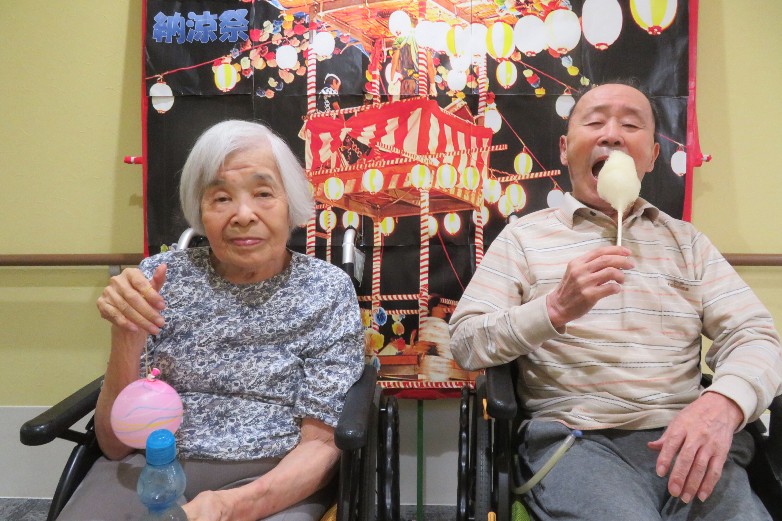 納涼祭-5　ニチイホーム三鷹Ⅱ番館