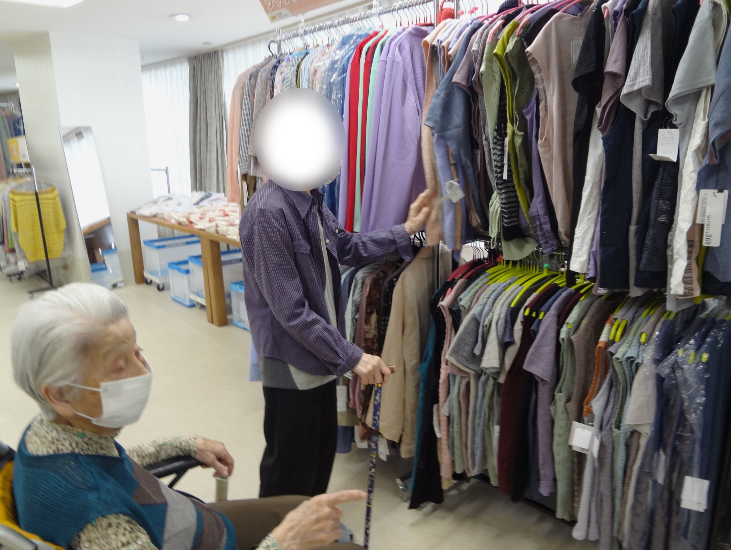 衣料品販売-6　ニチイホーム鷺沼南