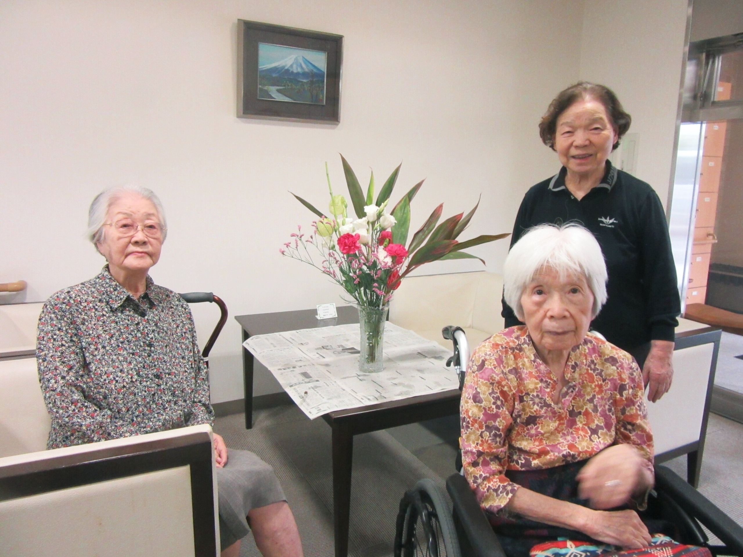 生け花-5　ニチイホーム杉並堀ノ内