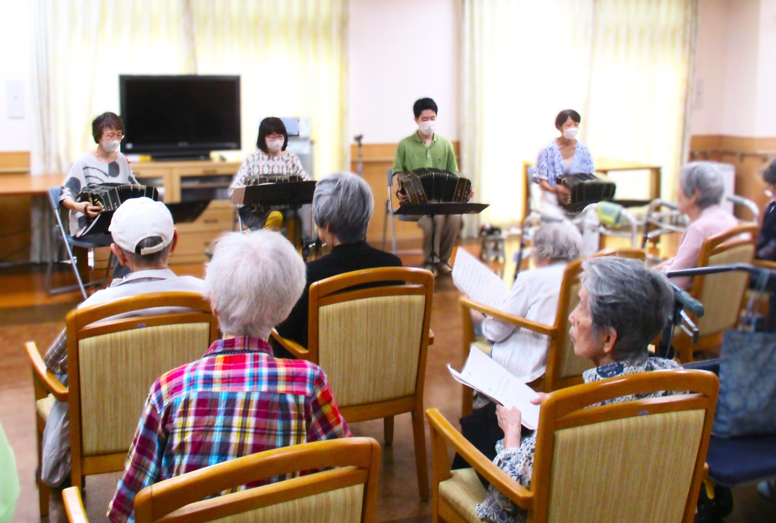 音楽の力で心も体リフレッシュ！-1　ニチイホーム墨田