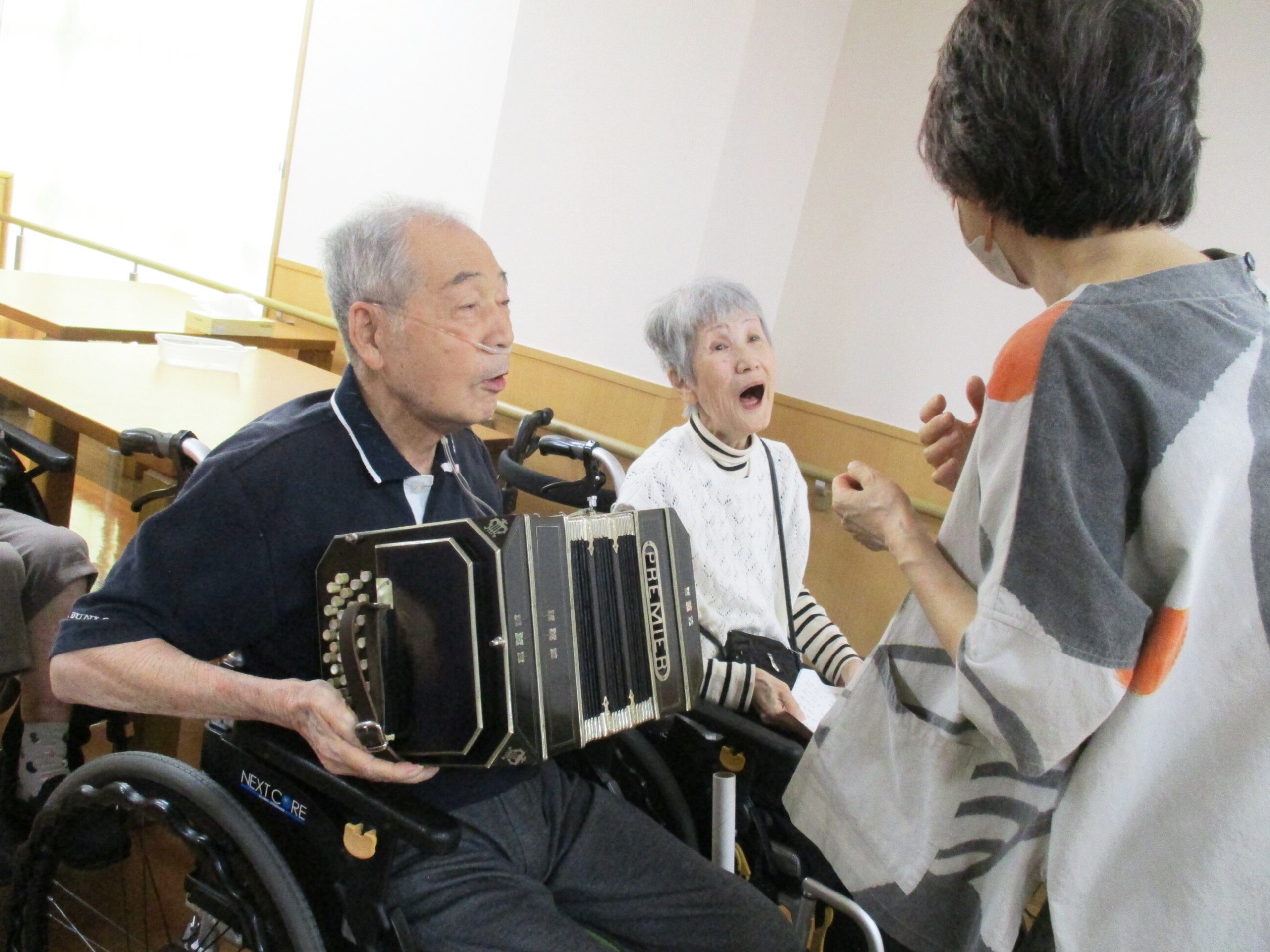 音楽の力で心も体リフレッシュ！-2　ニチイホーム墨田