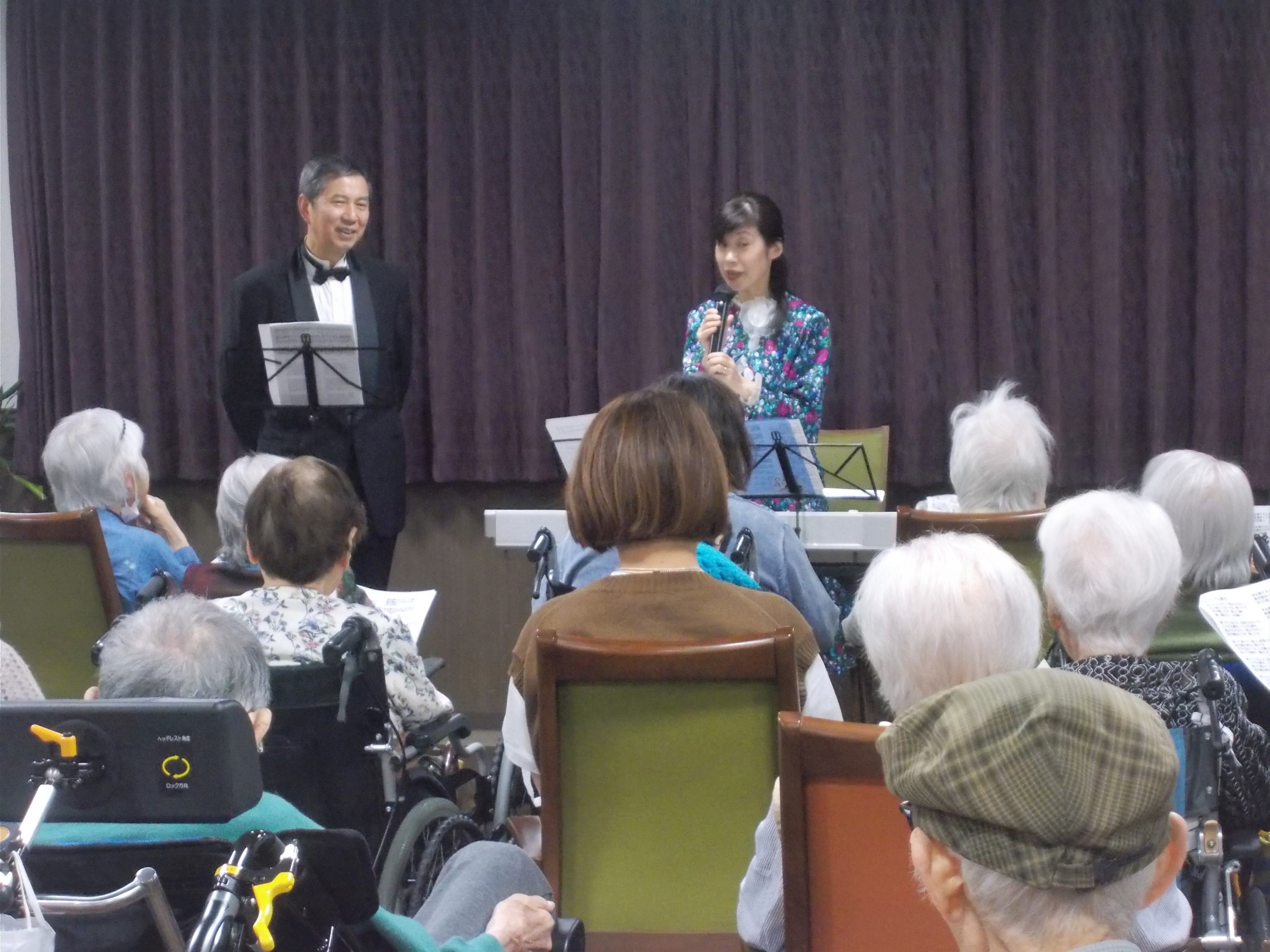 ニチイメゾン南草津Ⅱ番館20251005コンサート1