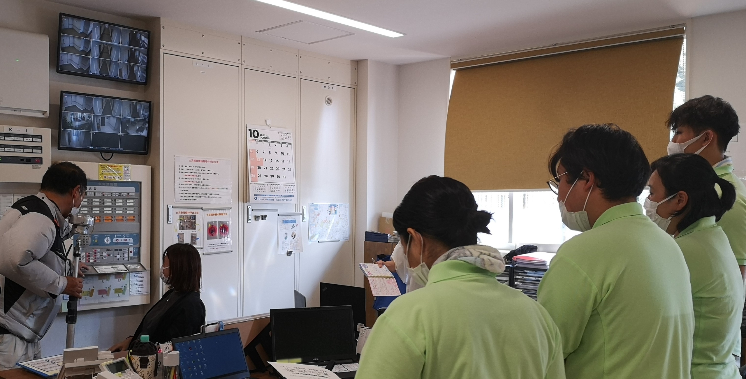 ニチイメゾン箕面白島20251008防災訓練1