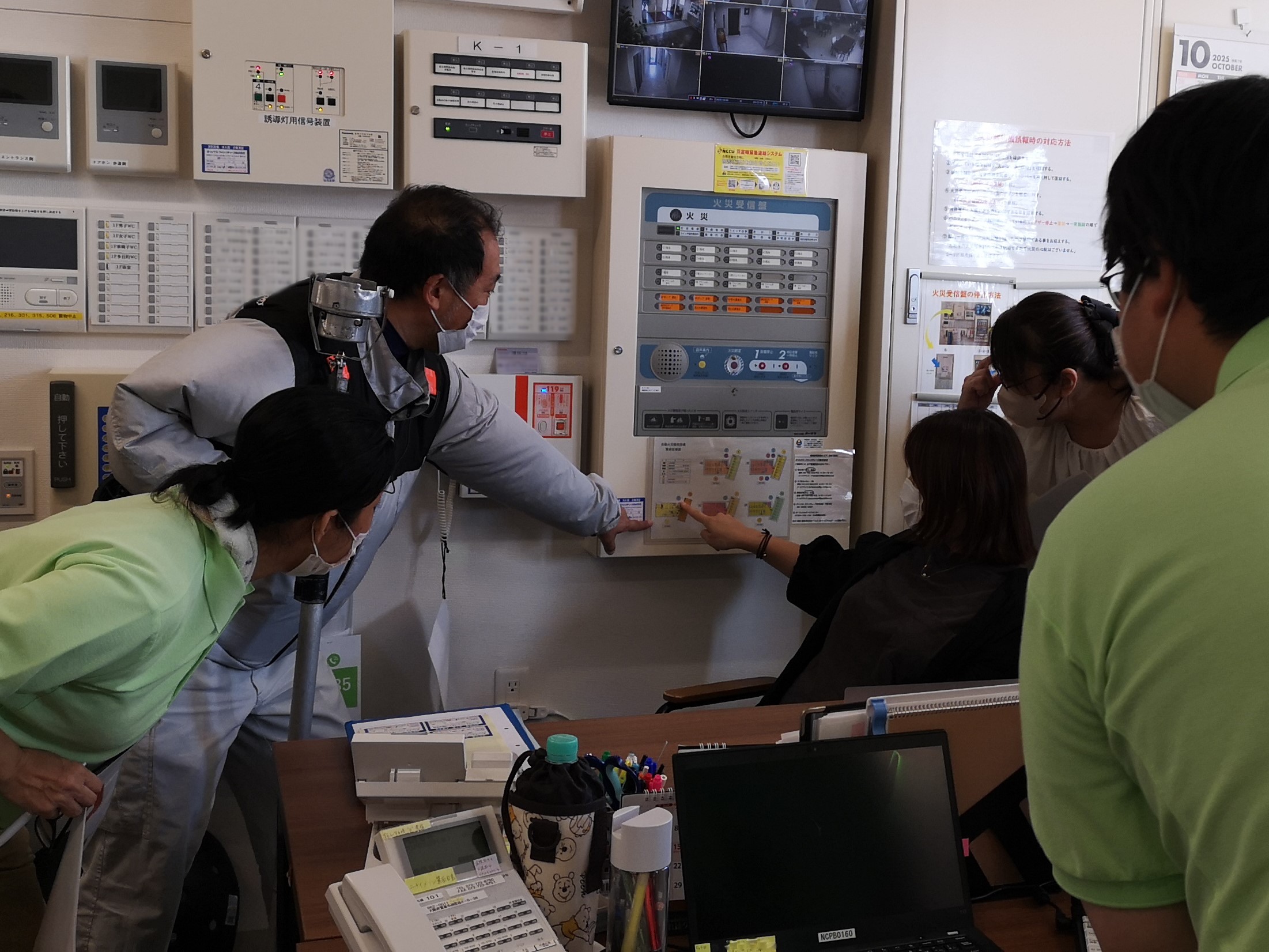 ニチイメゾン箕面白島20251008防災訓練2