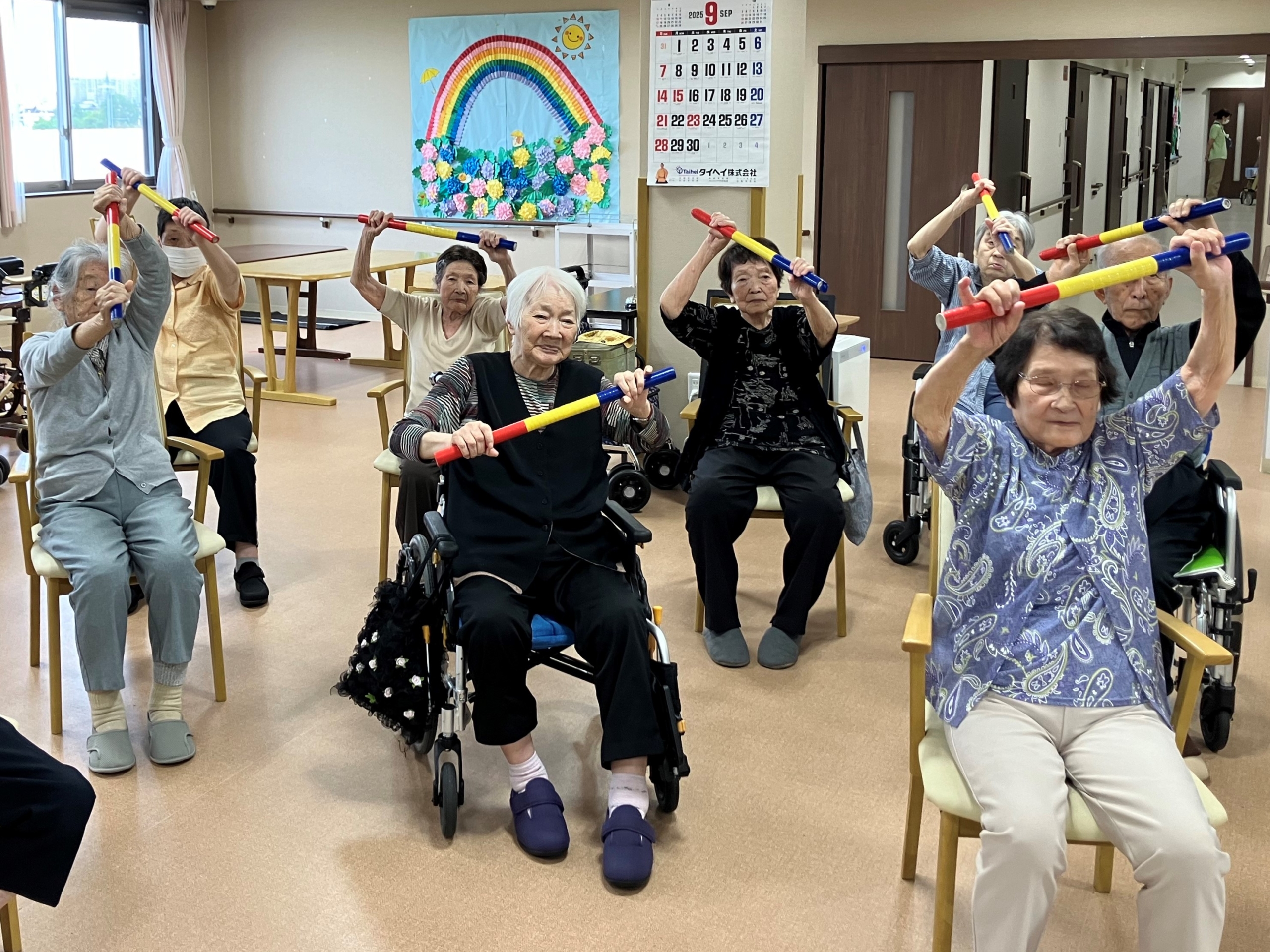ニチイメゾン瀬田Ⅱ番館20250929体操３