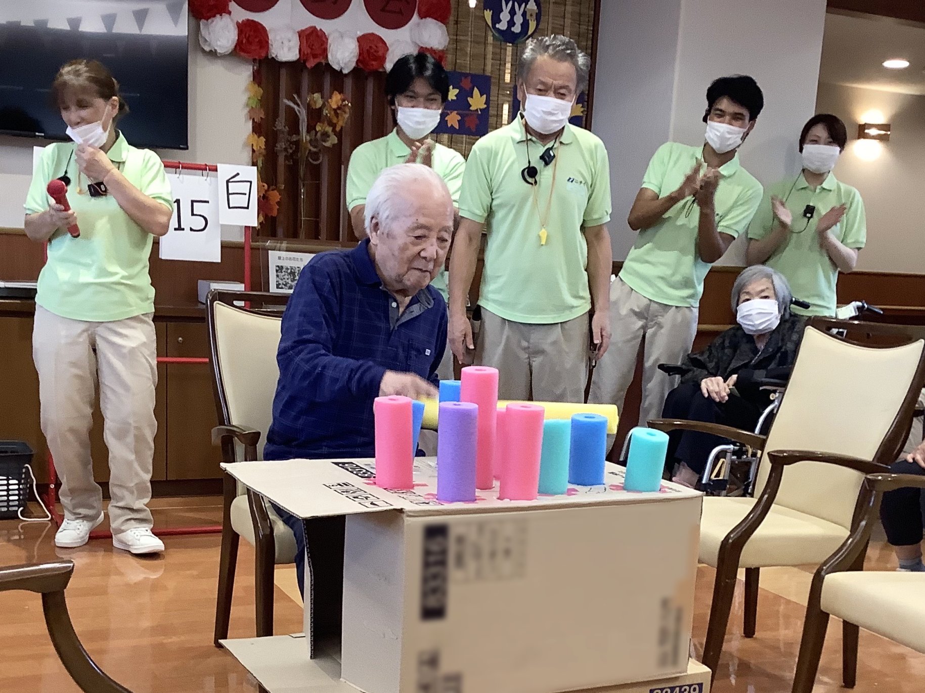 秋の大運動会-1　ニチイホーム江戸川