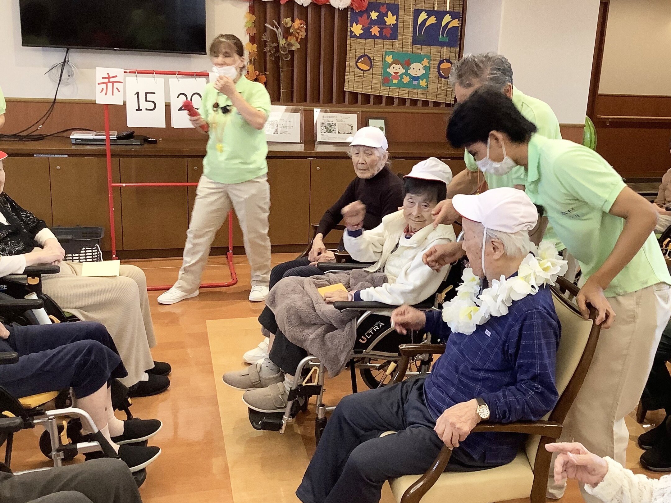 秋の大運動会-2　ニチイホーム江戸川