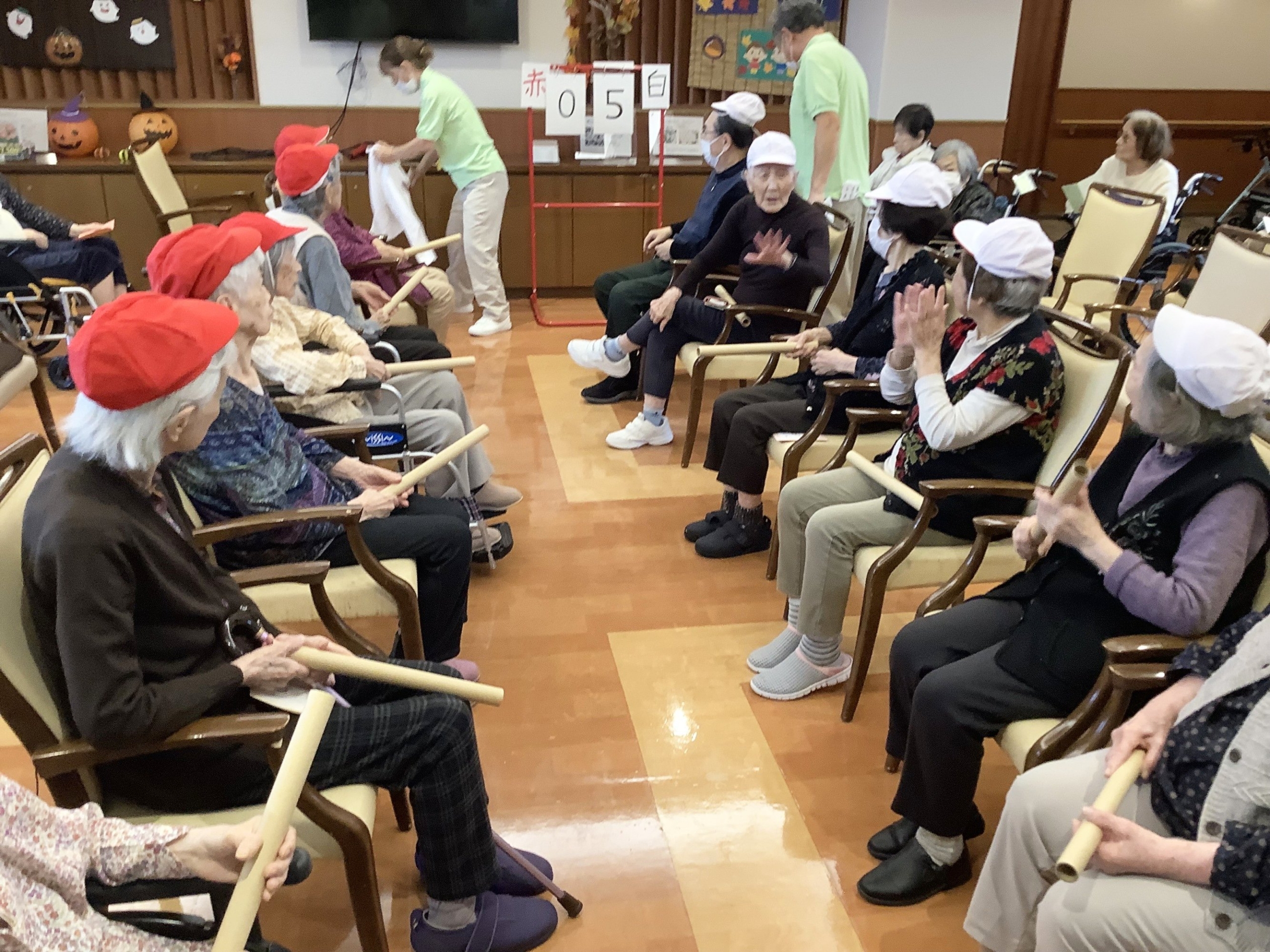 秋の大運動会-4　ニチイホーム江戸川