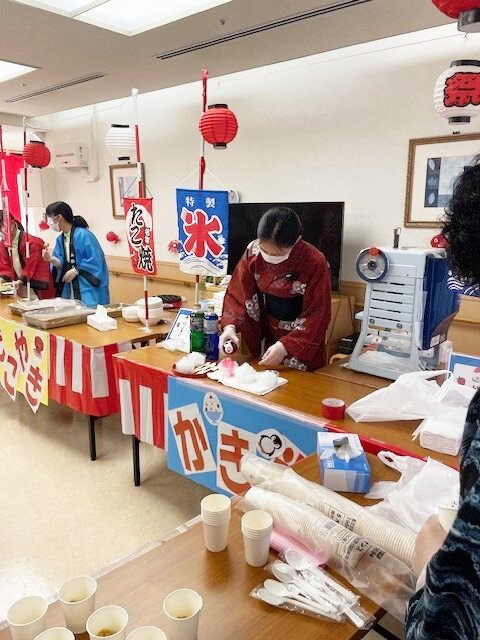 初めての9月開催 納涼祭-3 ニチイホームはるひ野Ⅱ番館