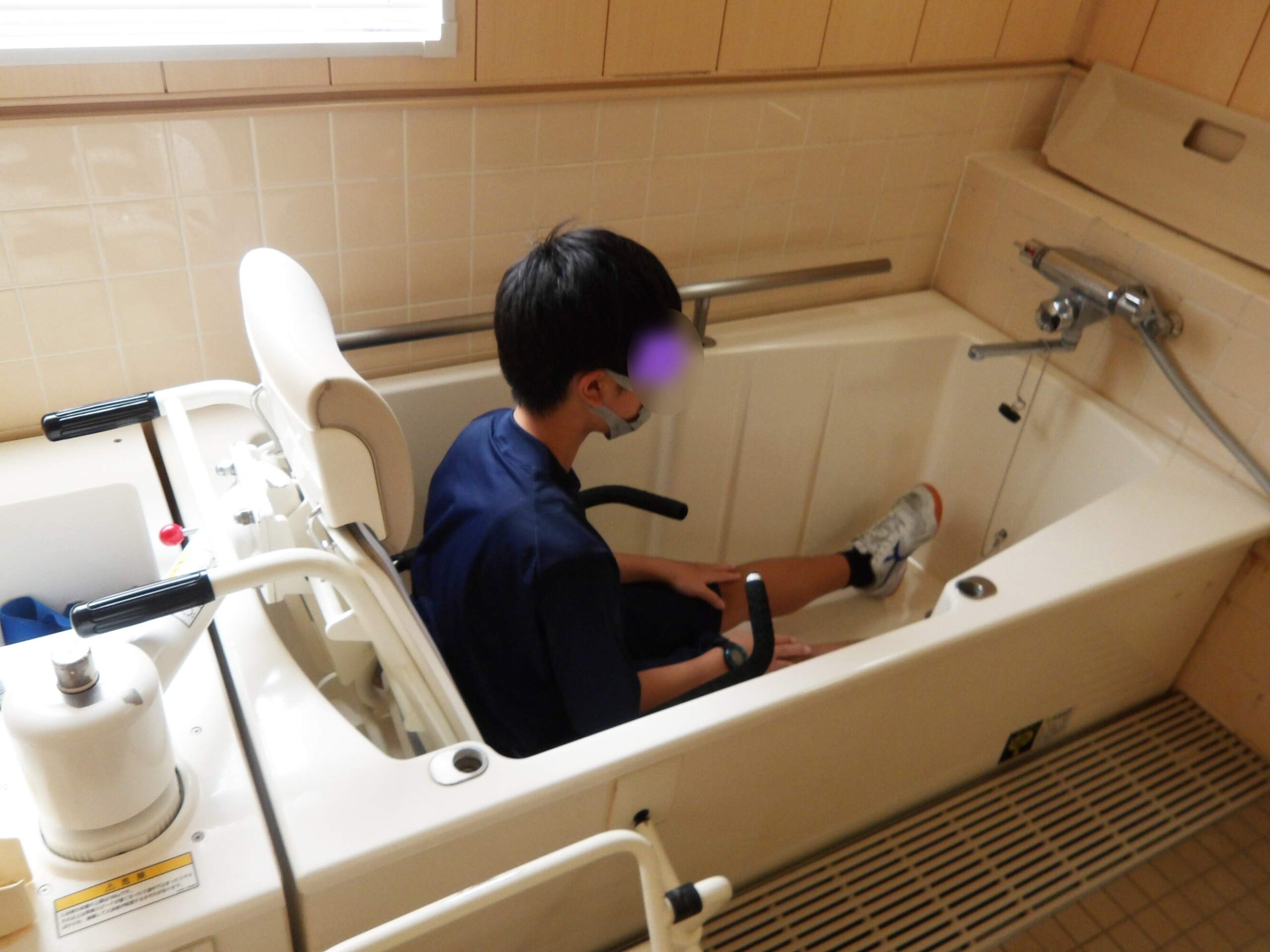 中学生職場体験-5　ニチイホーム東府中