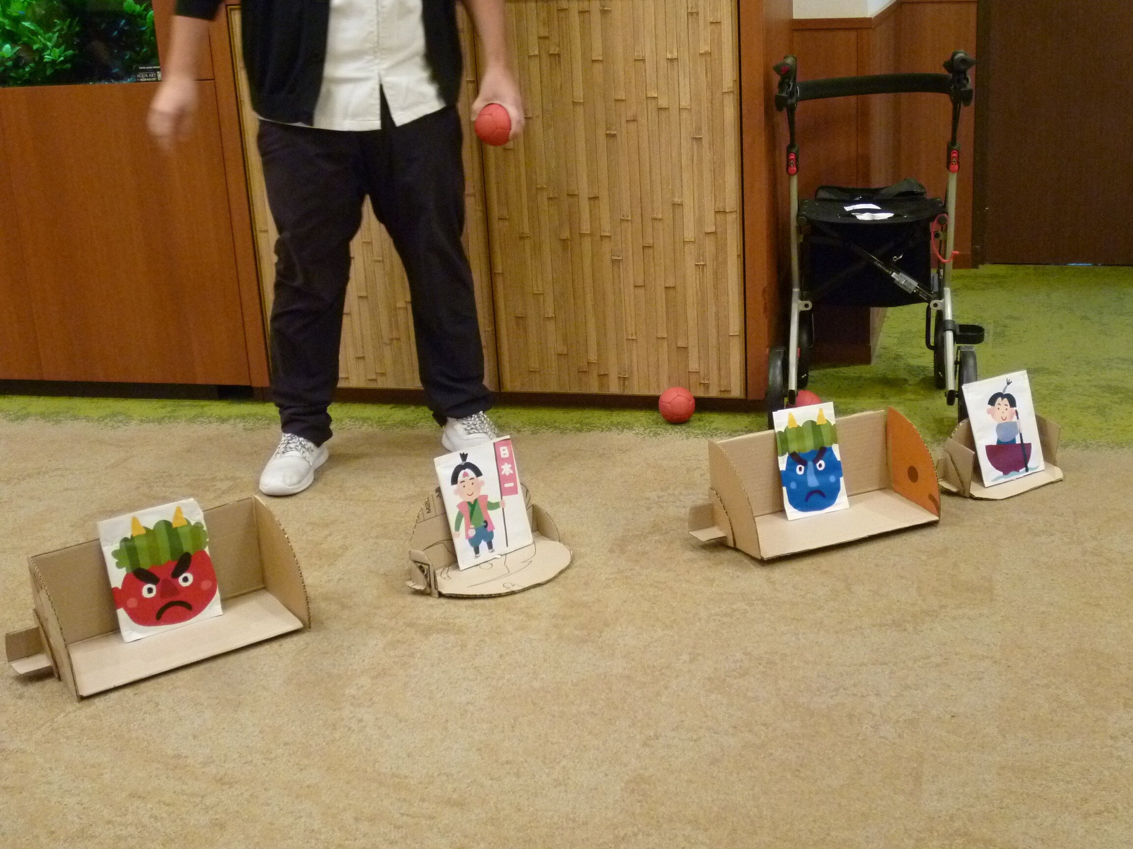 ボッチャで鬼退治!-2 ニチイホーム東船橋