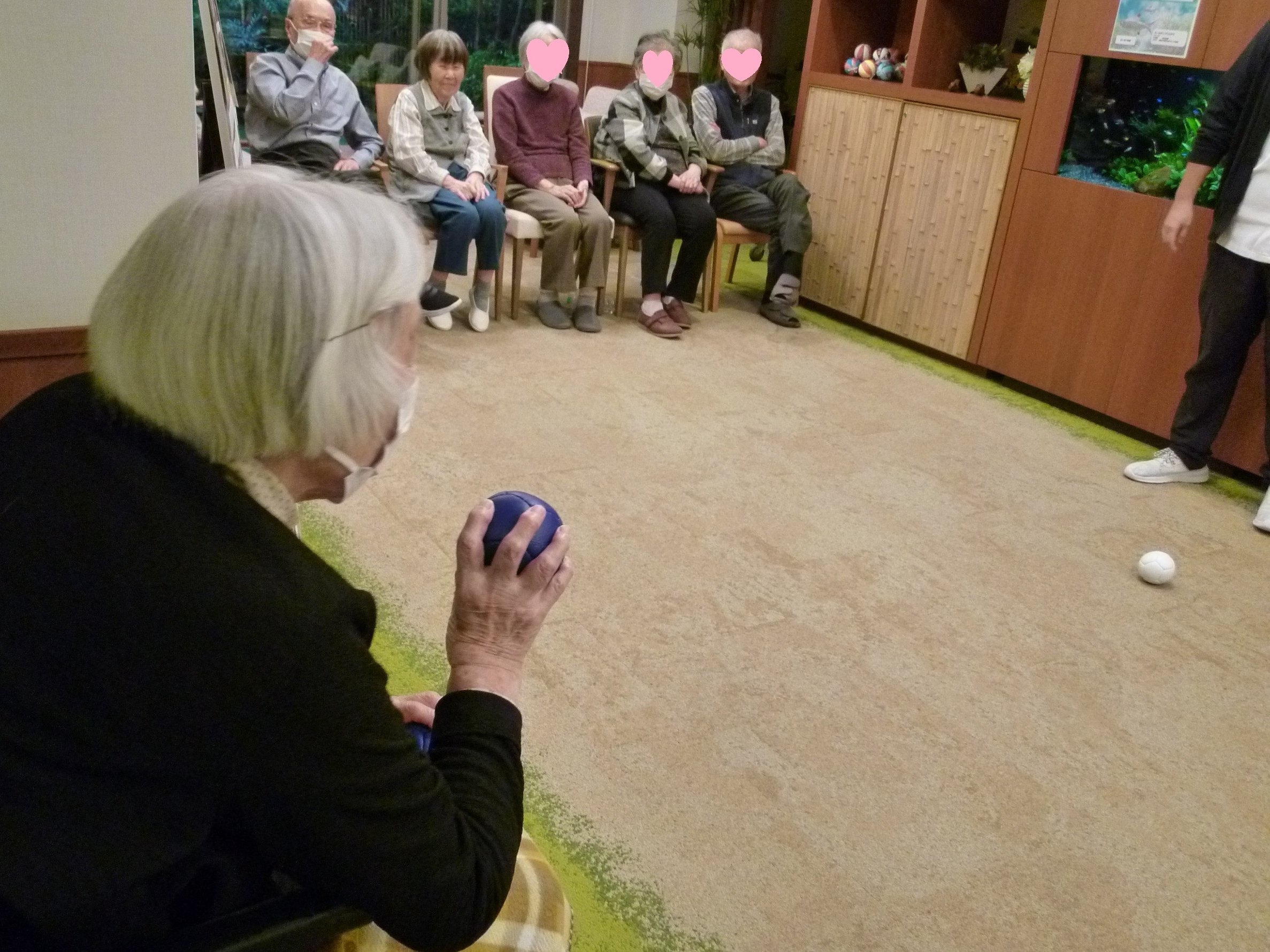 ボッチャで鬼退治!-3 ニチイホーム東船橋