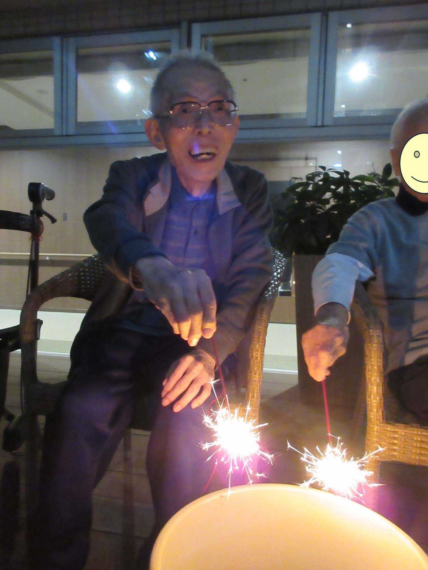 夕涼み花火-5 ニチイホーム勝どき